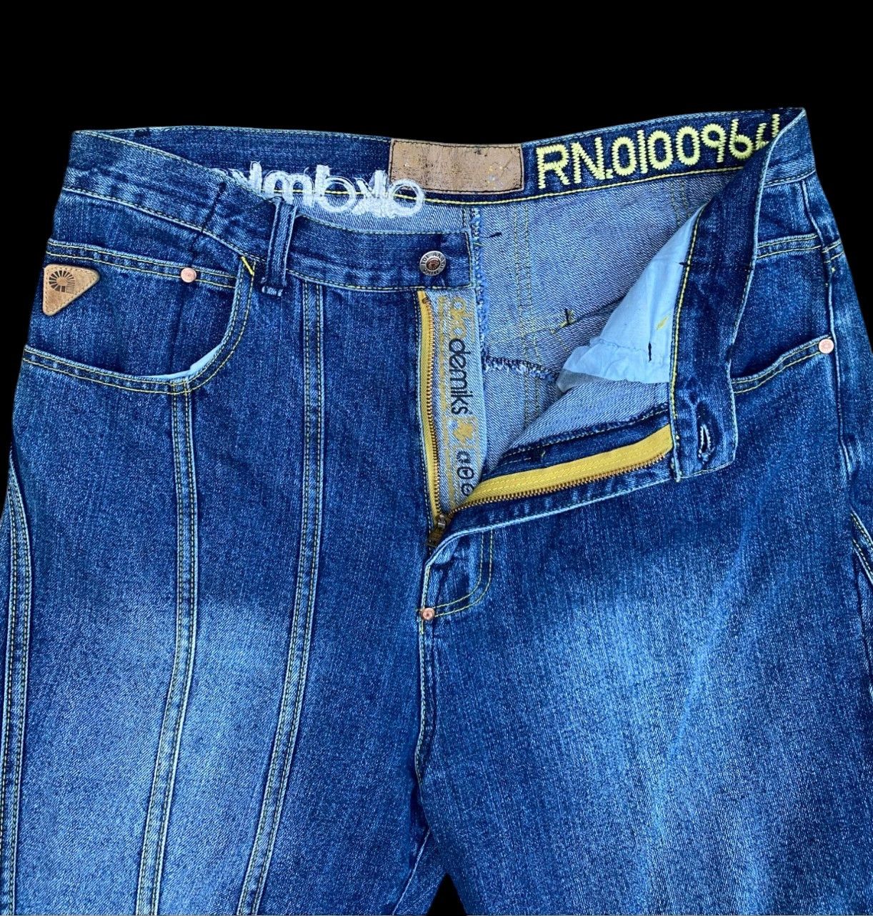 Akademiks × Fubu × JNCO VINTAGE Y2K Akademiks WIDE BAGGY denim JNCO style W34 inch Size US 34 / EU 50 - 5 Thumbnail