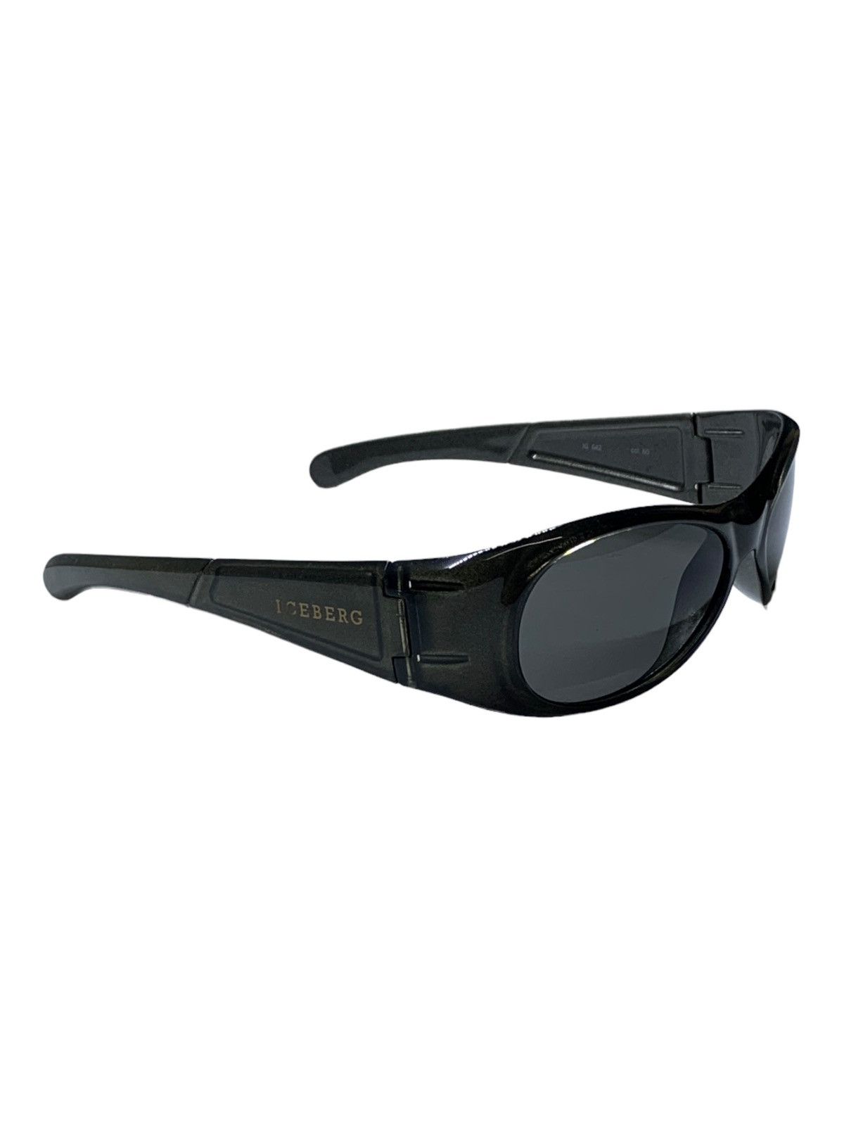 Iceberg × Vintage Iceberg Polarized Sunglasses Mask Shield Sport Bike Vintage Size ONE SIZE - 3 Thumbnail