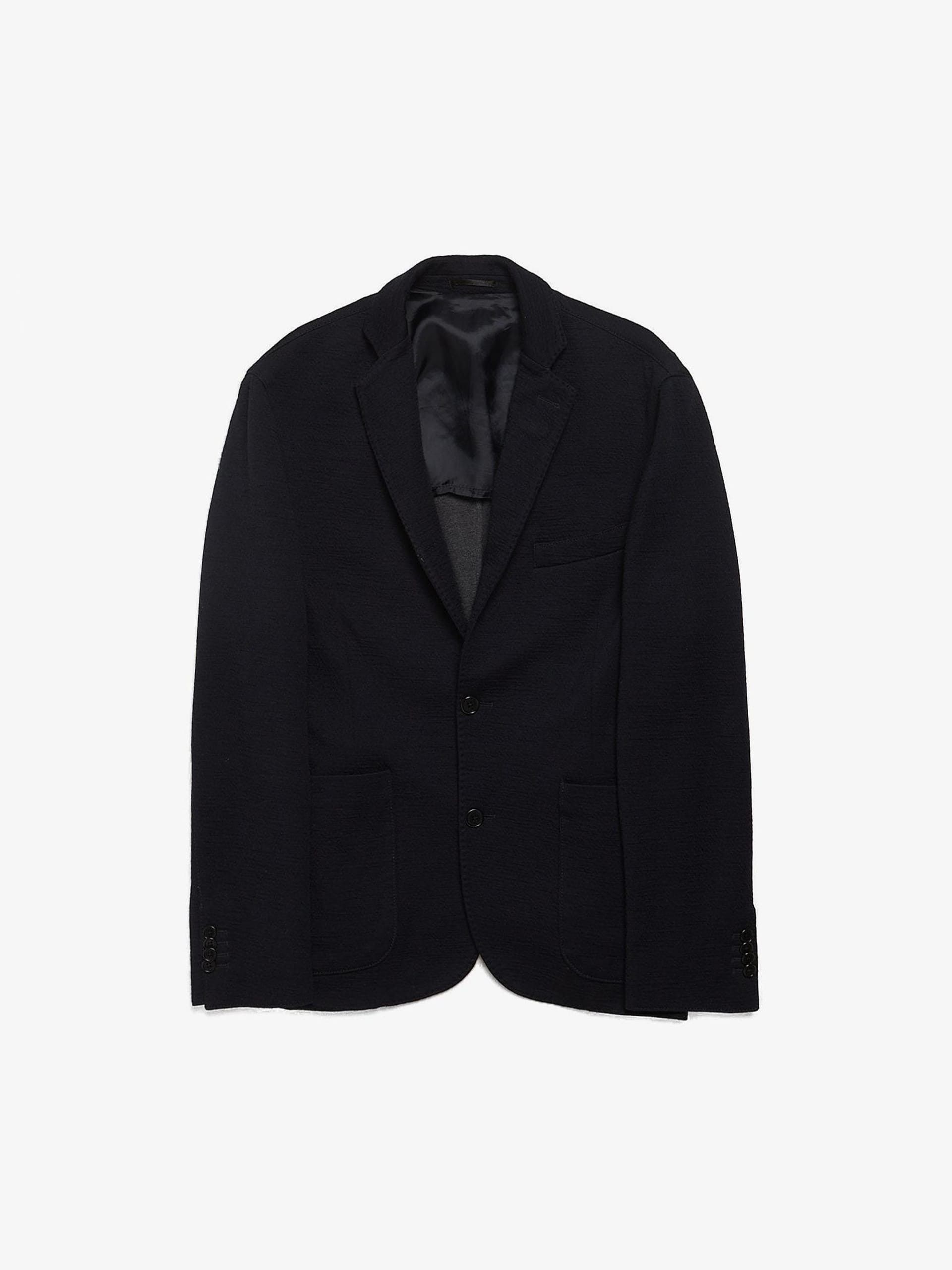 Acne Studios Navy Casual Cotton and Wool Blend Blazer Jacket Size US M / EU 48-50 / 2 - 1 Thumbnail