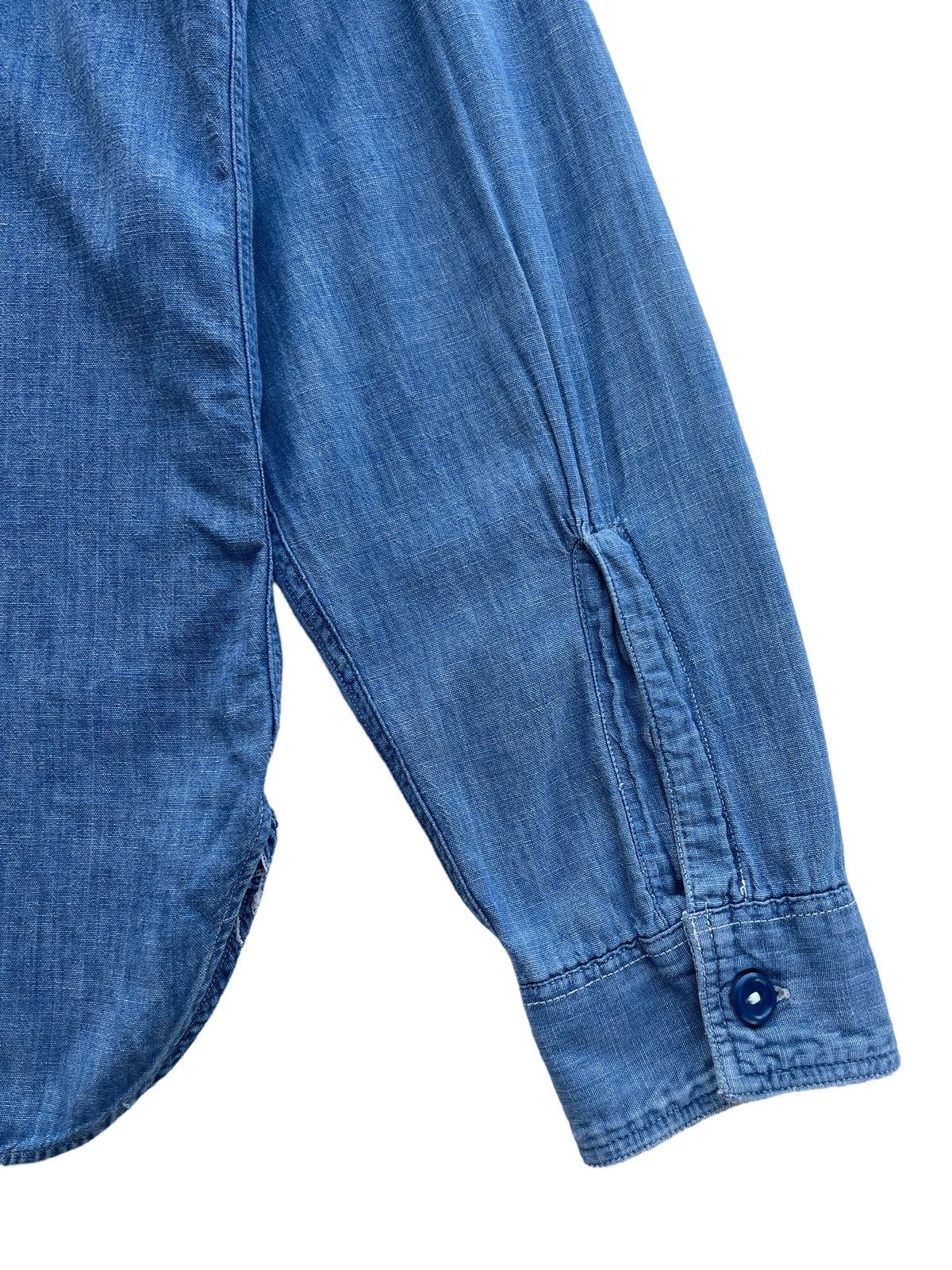 Buzz Rickson's Vintage Buzz Rickson USN Chambray Work Shirt Size US S / EU 44-46 / 1 - 11 Thumbnail