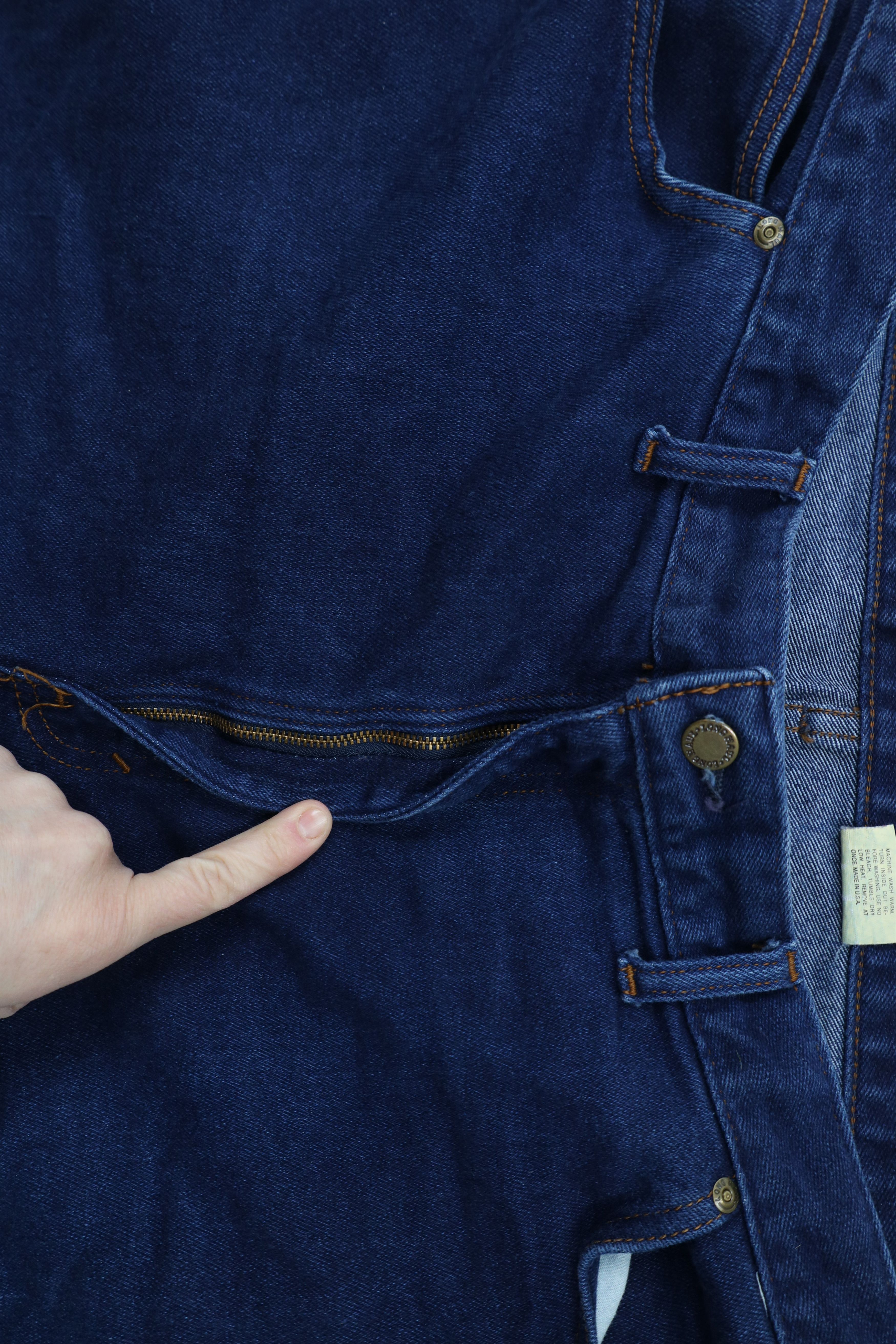 Vintage Vintage 70s Streetwear Bootcut Western Denim Jeans Blue USA Size US 44 / EU 60 - 6 Thumbnail