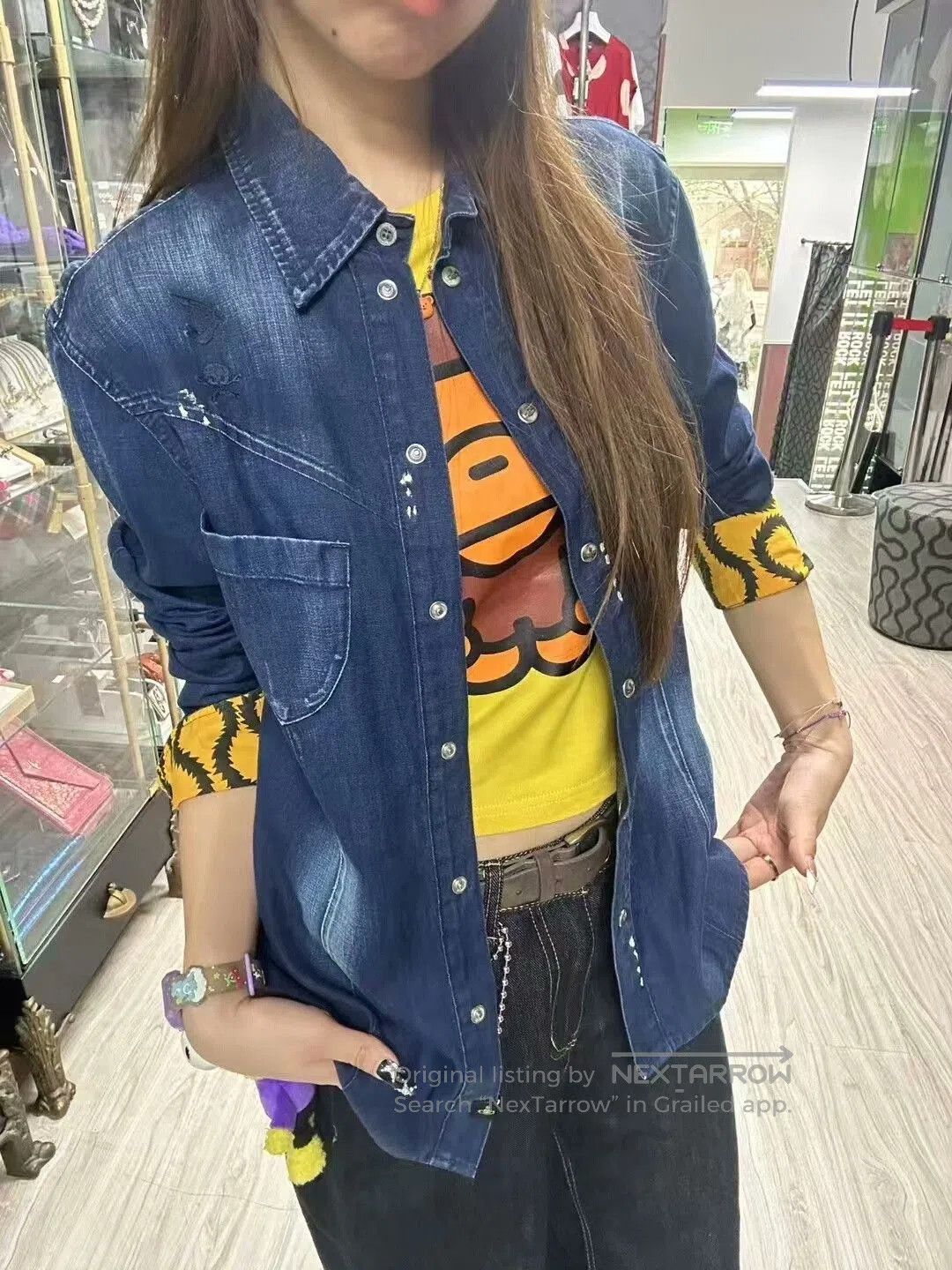 Vivienne Westwood Vivienne Westwood Denim Pirate Shirt. Size M / US 6-8 / IT 42-44 - 1 Thumbnail