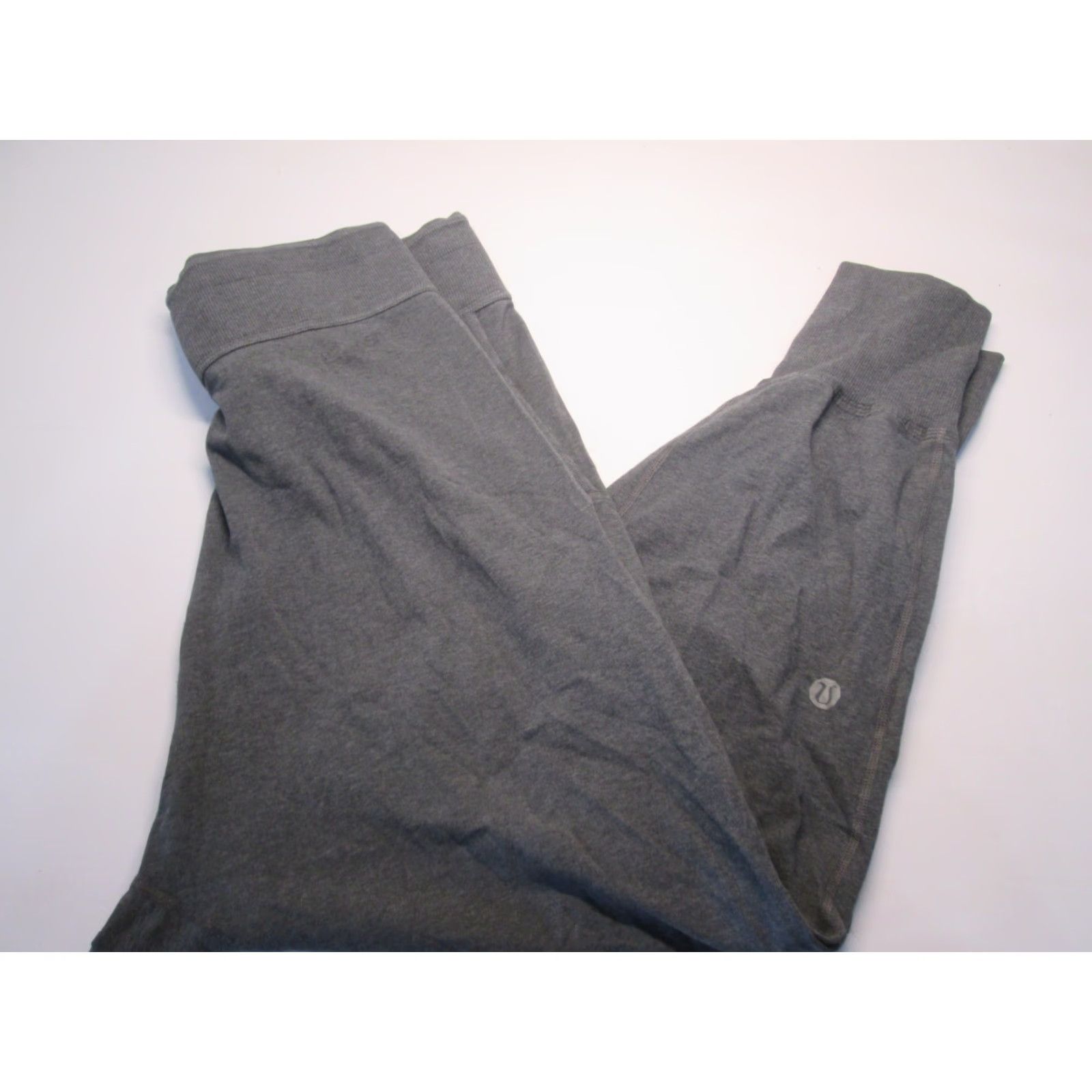 Lululemon Lululemon Womens Track Pants Gray Size 34 Stretch Activewear Logo Print Pull On Size 24" / US 00 / IT 34 - 5 Thumbnail