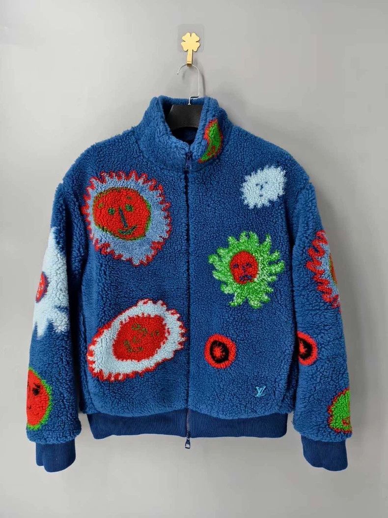 Louis Vuitton Louis Vuitton Yayoi Kusama Co-branded Blue Printed Full Lo Size US L / EU 52-54 / 3 - 1 Thumbnail