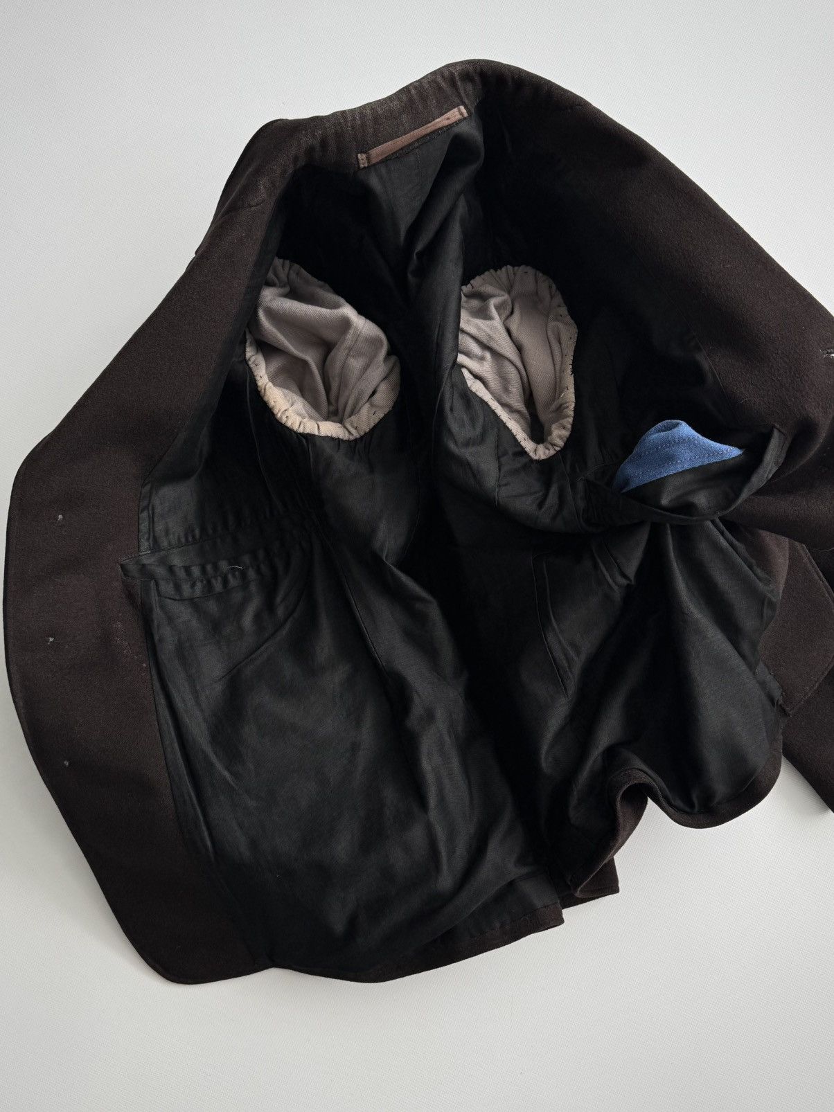 Vintage Vintage 1930s German Work Wool Brown Jacket Size US M / EU 48-50 / 2 - 7 Thumbnail