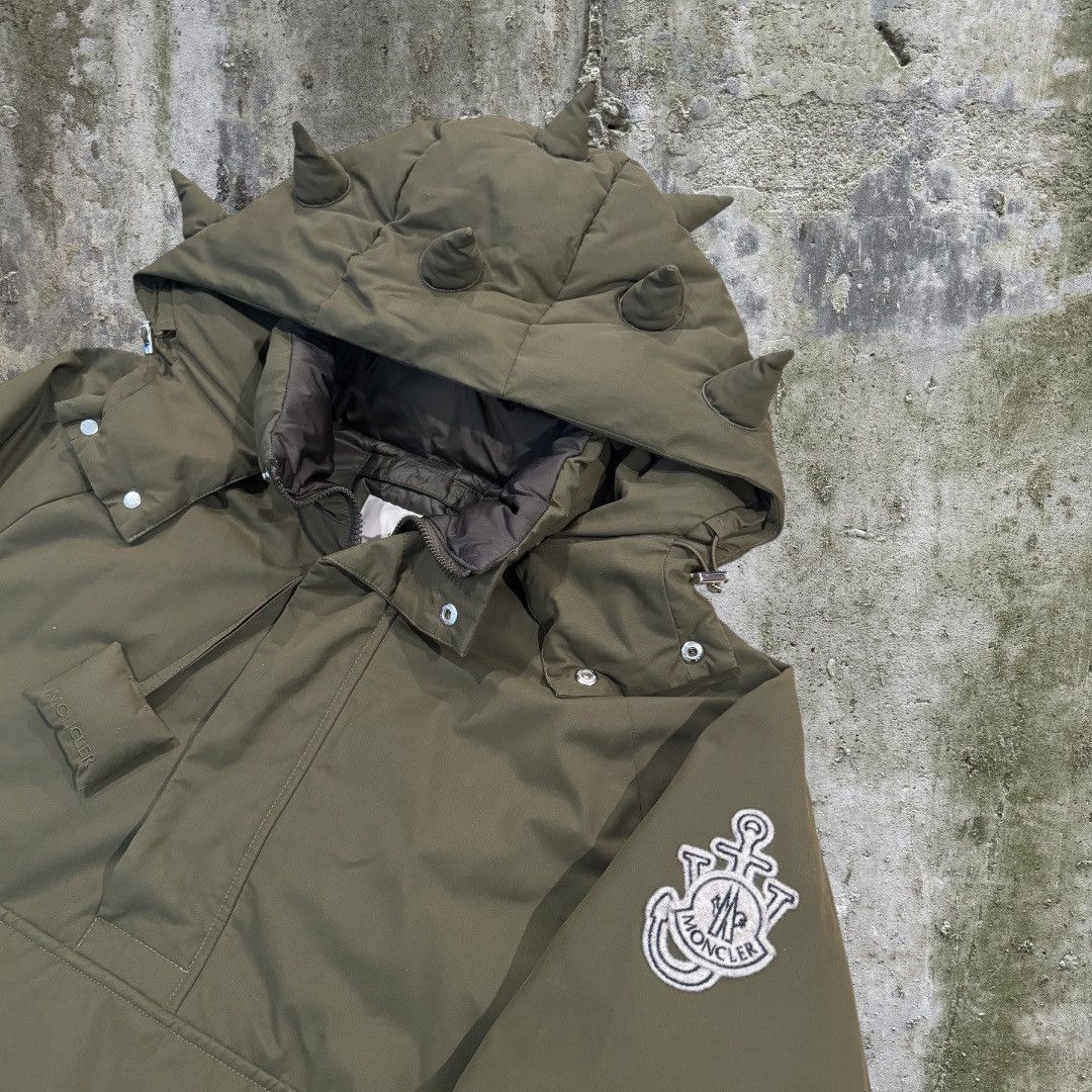 JW Anderson × Moncler Moncler JW Anderson Spiked Puffer Jacket Size US XL / EU 56 / 4 - 2 Thumbnail