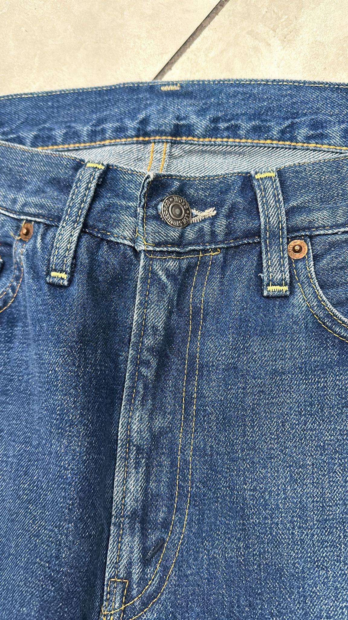 Levi's Vintage Clothing LVC Levi's Vintage Clothing 1954 501Z XX BigE Selvedge Jeans Size US 32 / EU 48 - 3 Thumbnail