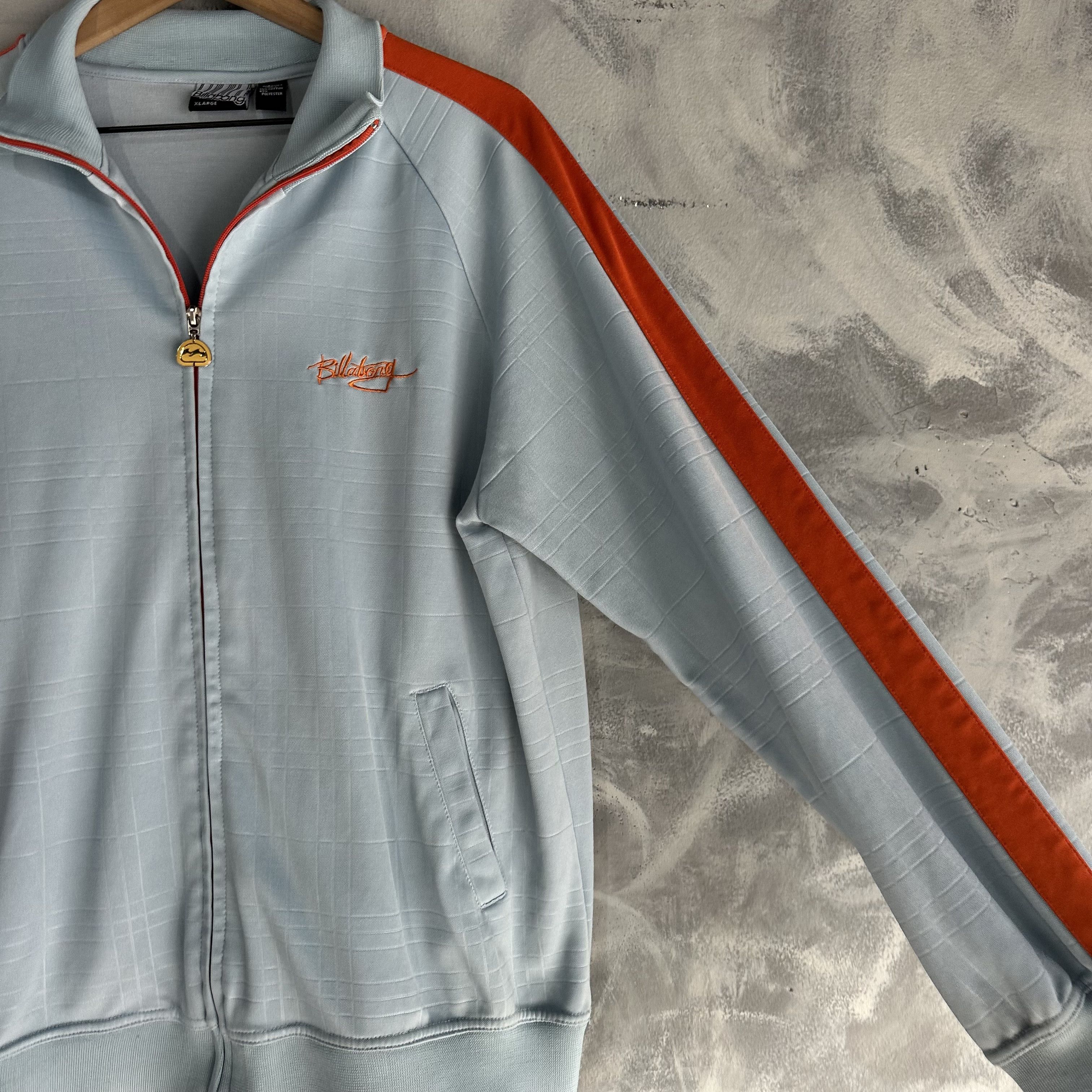Billabong Vintage Billabong Track Jacket Mens XL Blue Full Zip Size US XL / EU 56 / 4 - 4 Thumbnail