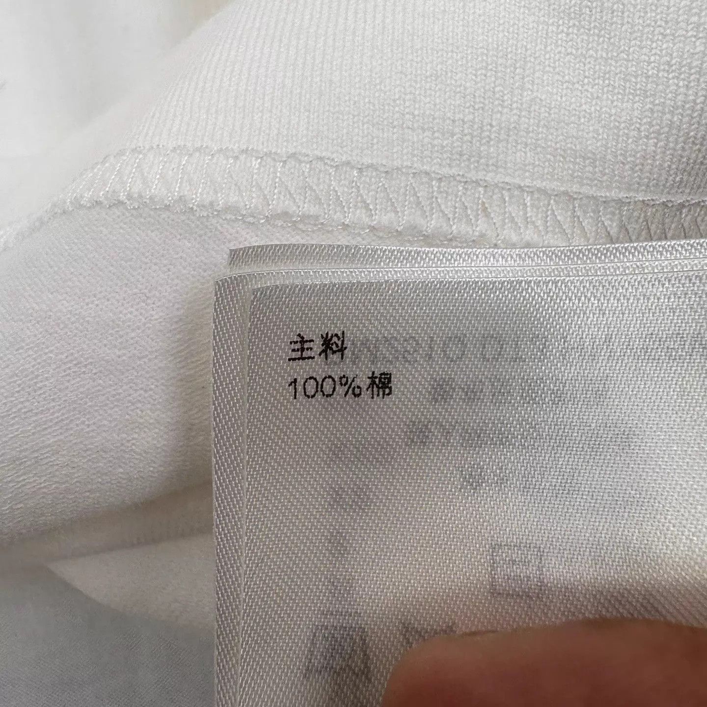 Louis Vuitton Louis Vuitton White Embossed Logo Short Sleeve T-Shirt Size US L / EU 52-54 / 3 - 7 Thumbnail