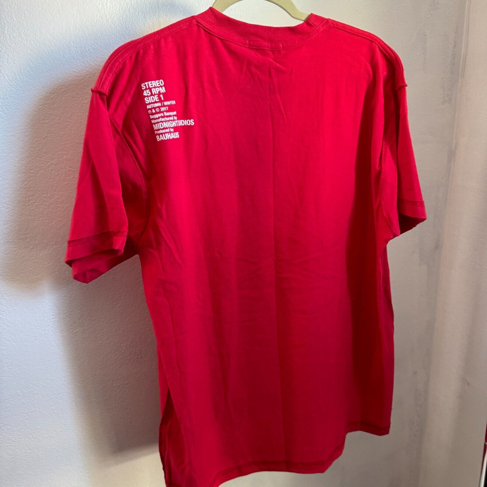 Midnight Studios Midnight Studios Bauhaus Passion of Lovers Large T-Shirt Red Size US L / EU 52-54 / 3 - 7 Thumbnail