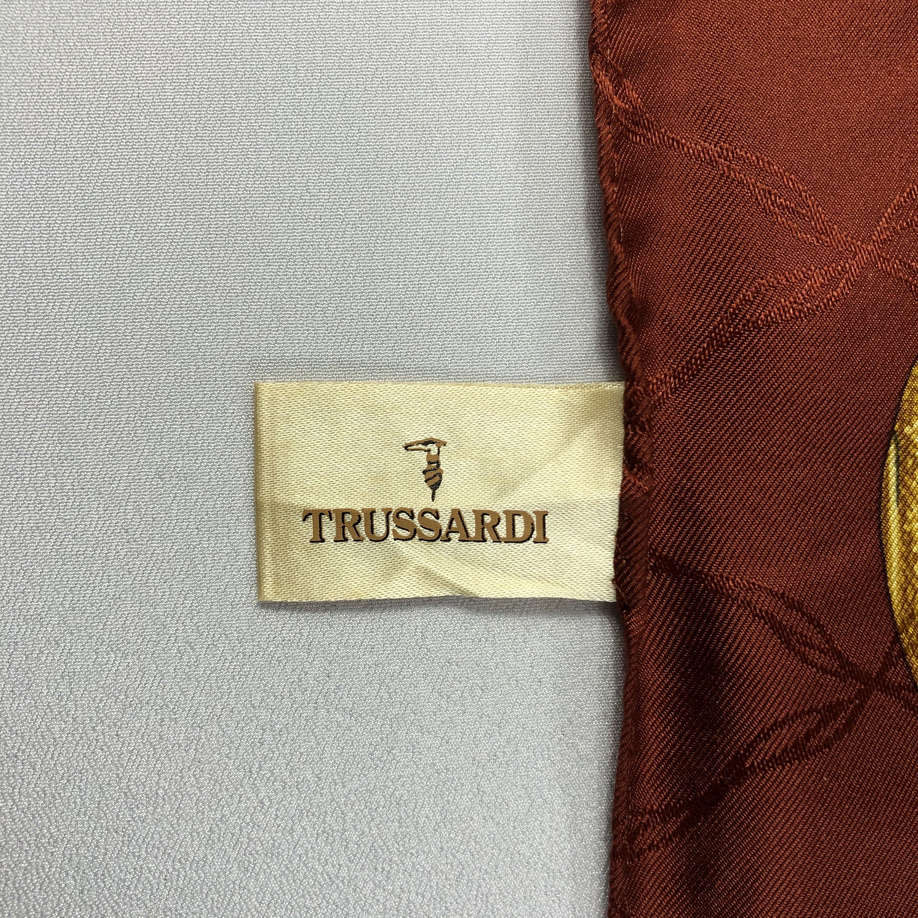 Trussardi Vintage Trussardi Silk Scarf Size ONE SIZE - 4 Thumbnail