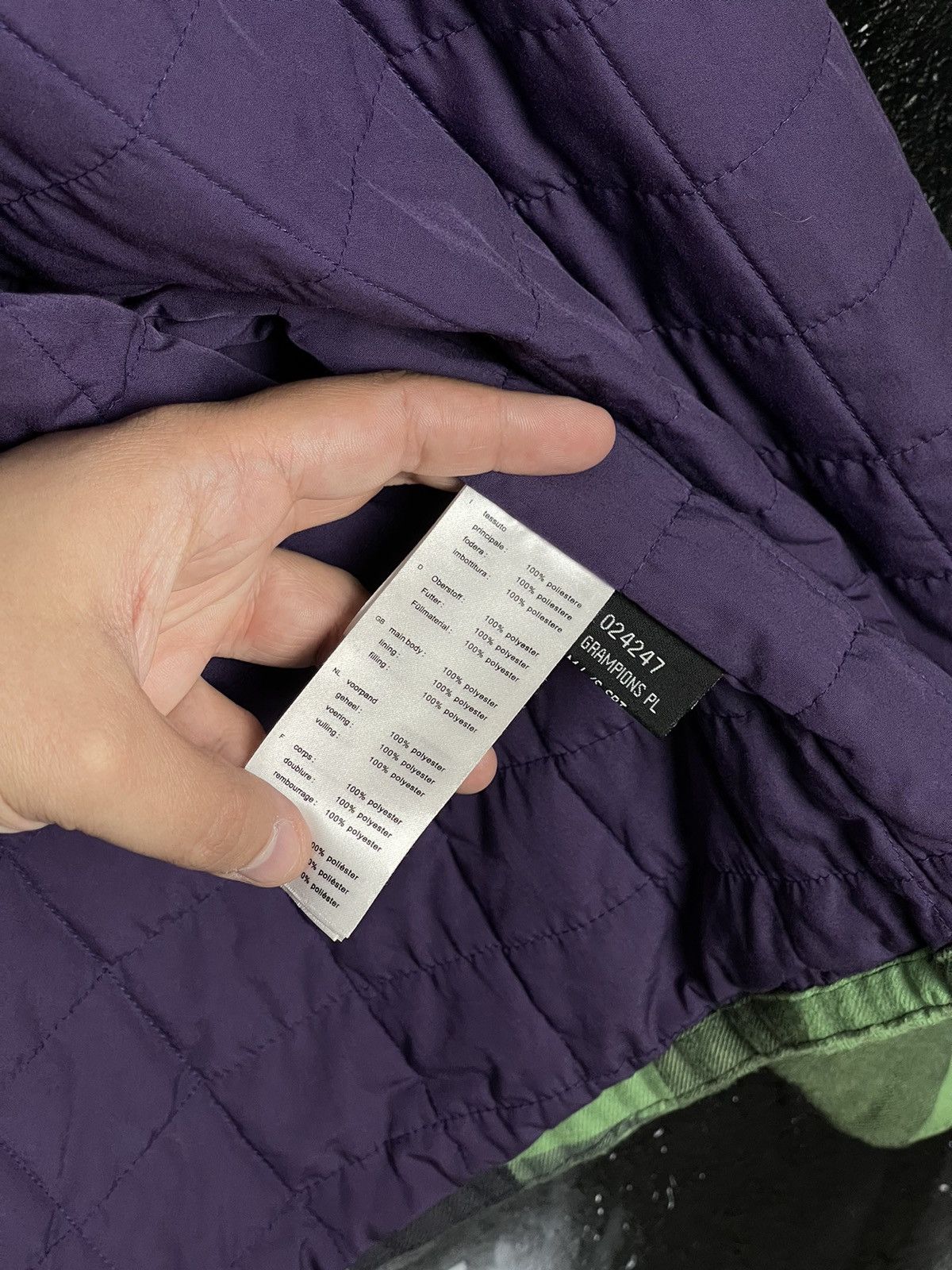 SALEWA Salewa Polarlite Outdoor Plaid Green Fleece Overshoot Jacket Men’s Size XXL Size US XXL / EU 58 / 5 - 20 Thumbnail
