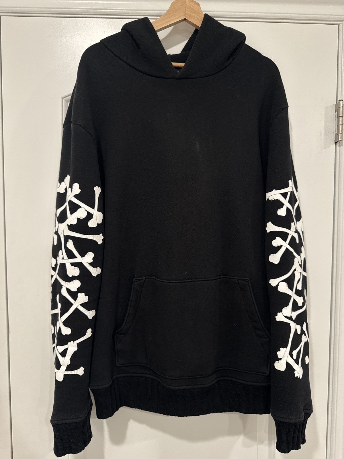 Amiri Very Rare Amiri Bones Star Hoodie Size US XXL / EU 58 / 5 - 5 Thumbnail