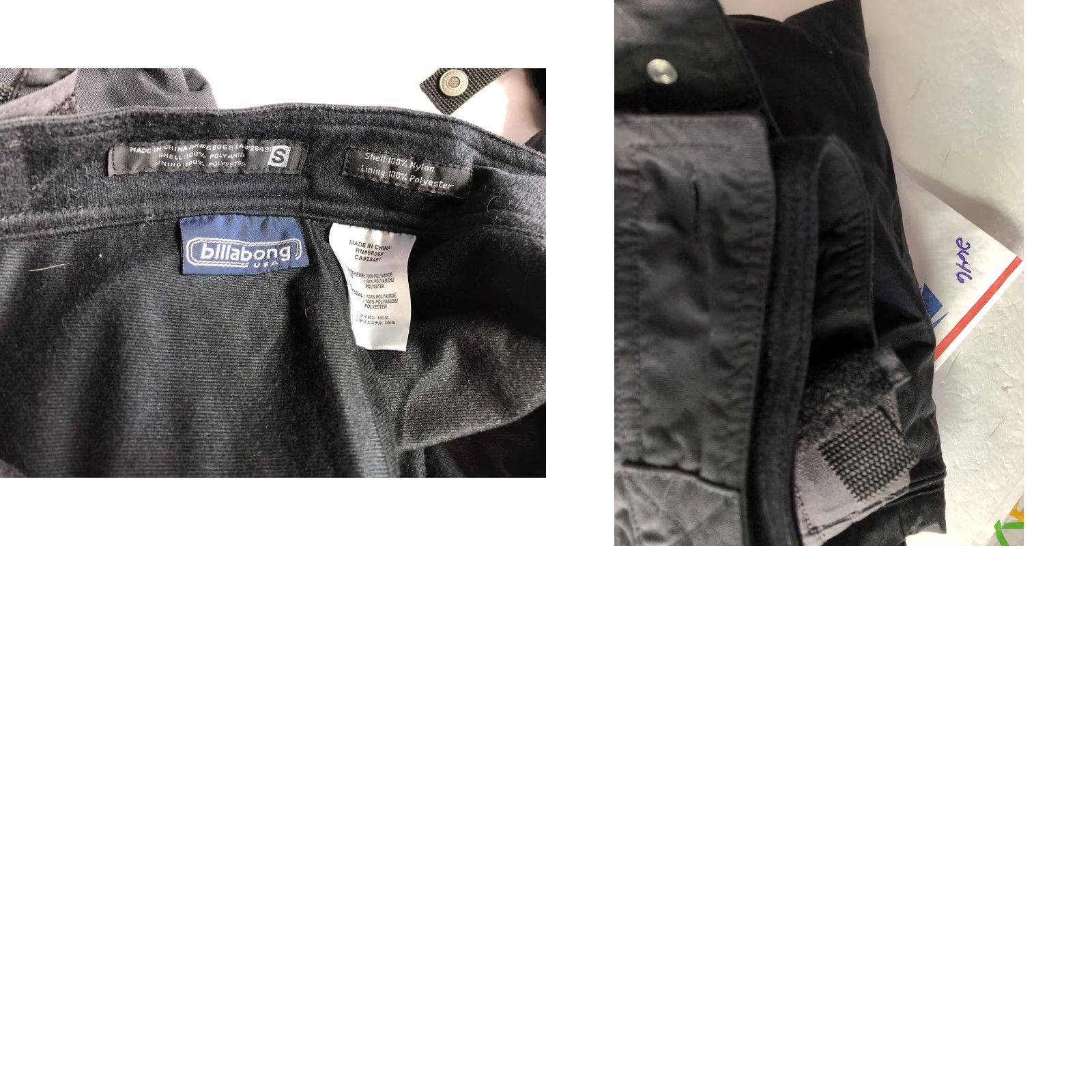 Billabong Billabong Snow Pants Ski Winter Waterproof Black S Small Unisex Adults Pants Mens? Girls? Size 28" / US 6 / IT 42 - 8 Thumbnail