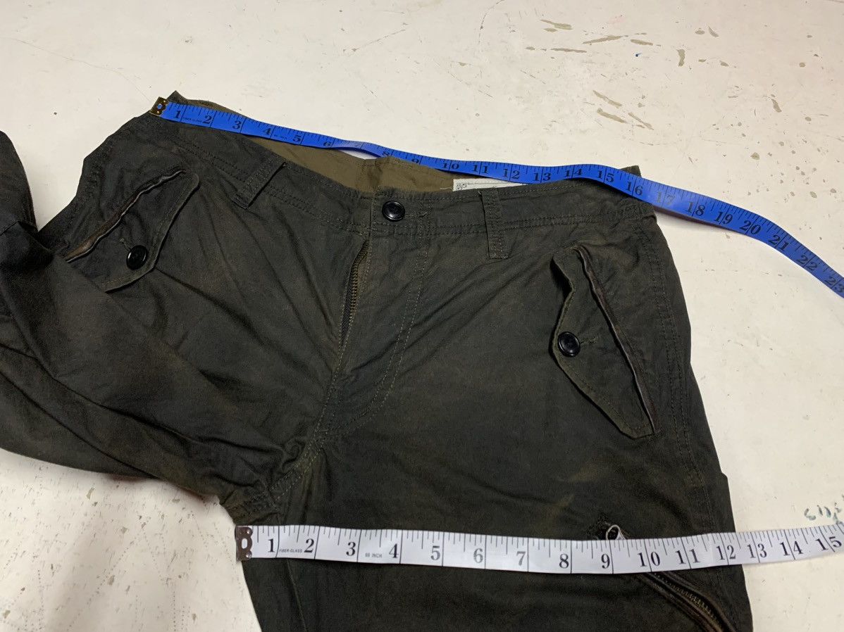 Designer 291285= HOMME multi pocket cargo pants Size US 33 - 24 Thumbnail
