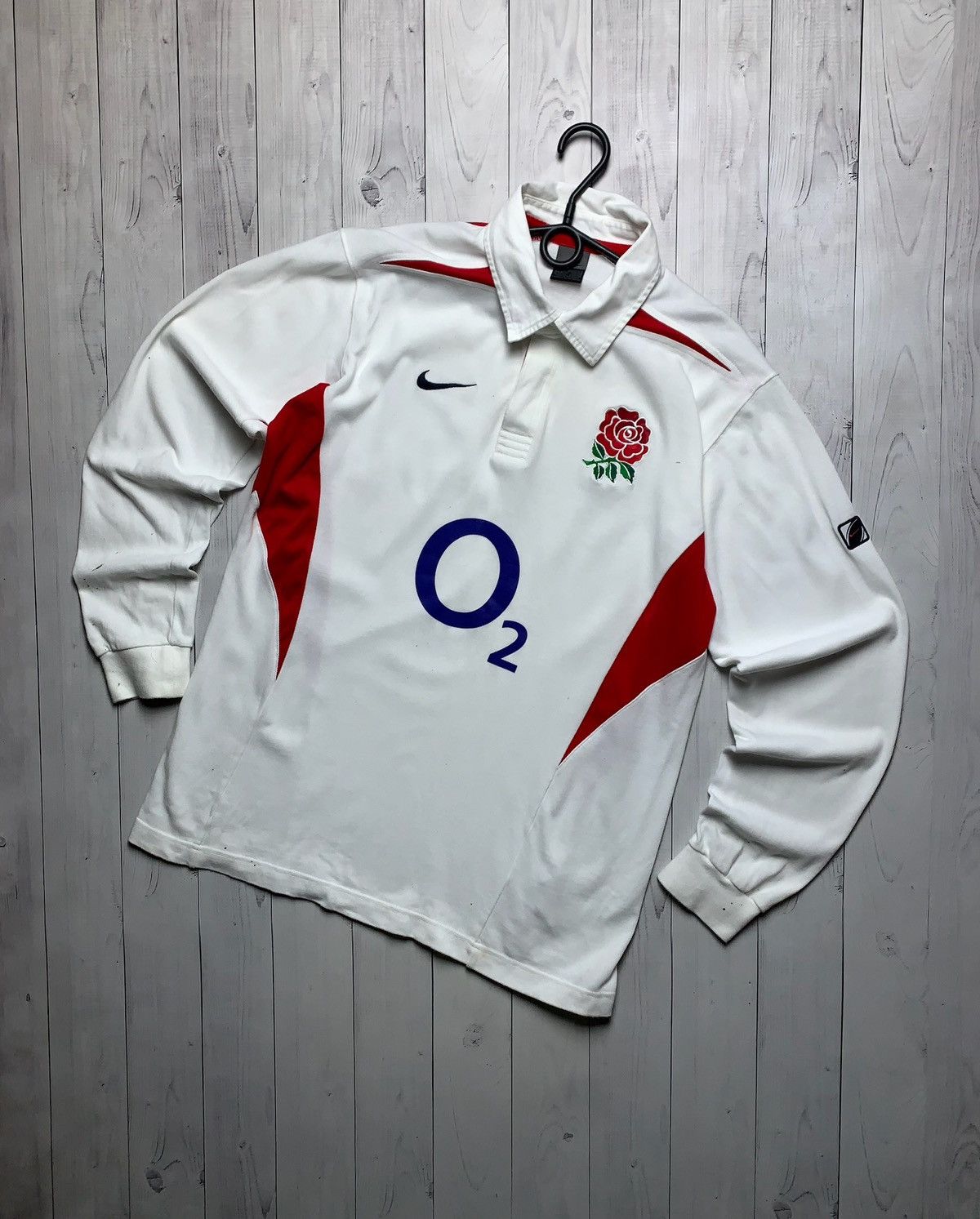 Vintage Nike Rugby England jersey size L
