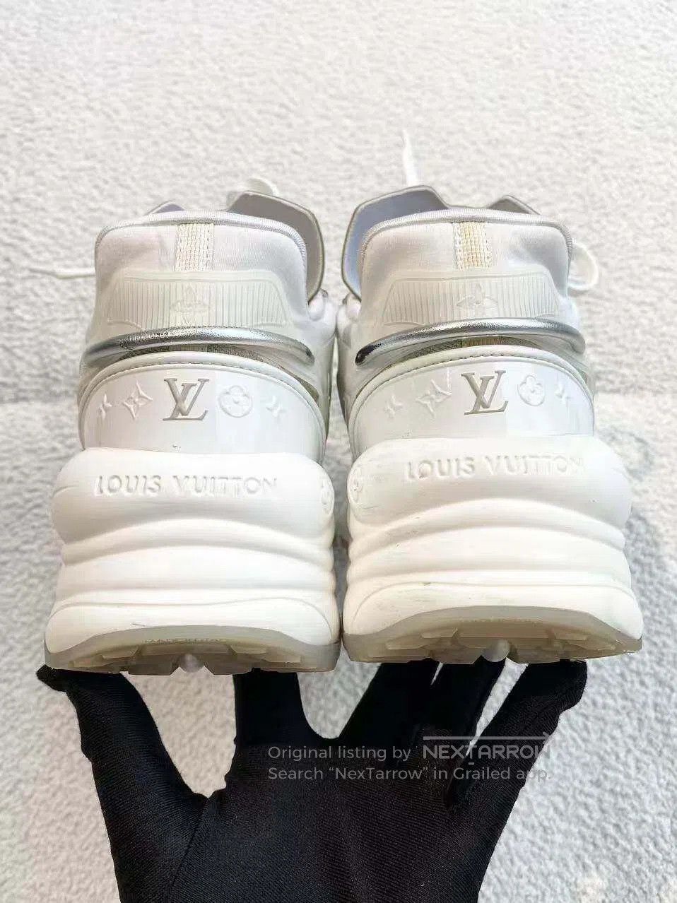Louis Vuitton Louis Vuitton Presbyopia full of printed sneakers| Size US 5 / IT 35 - 5 Thumbnail