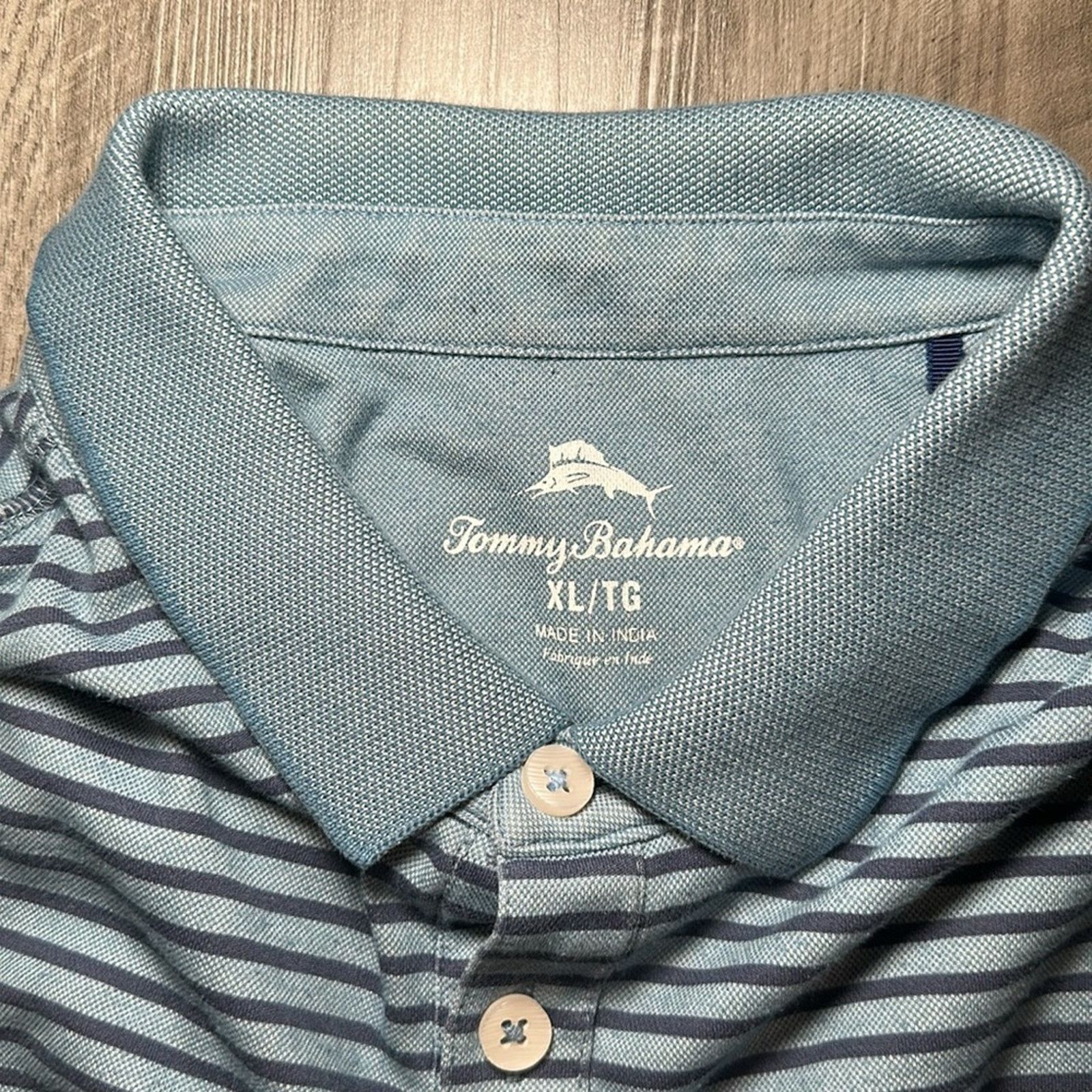Tommy Bahama Tommy Bahama Supima Cotton Blend Polo - XL Size US XL / EU 56 / 4 - 6 Thumbnail