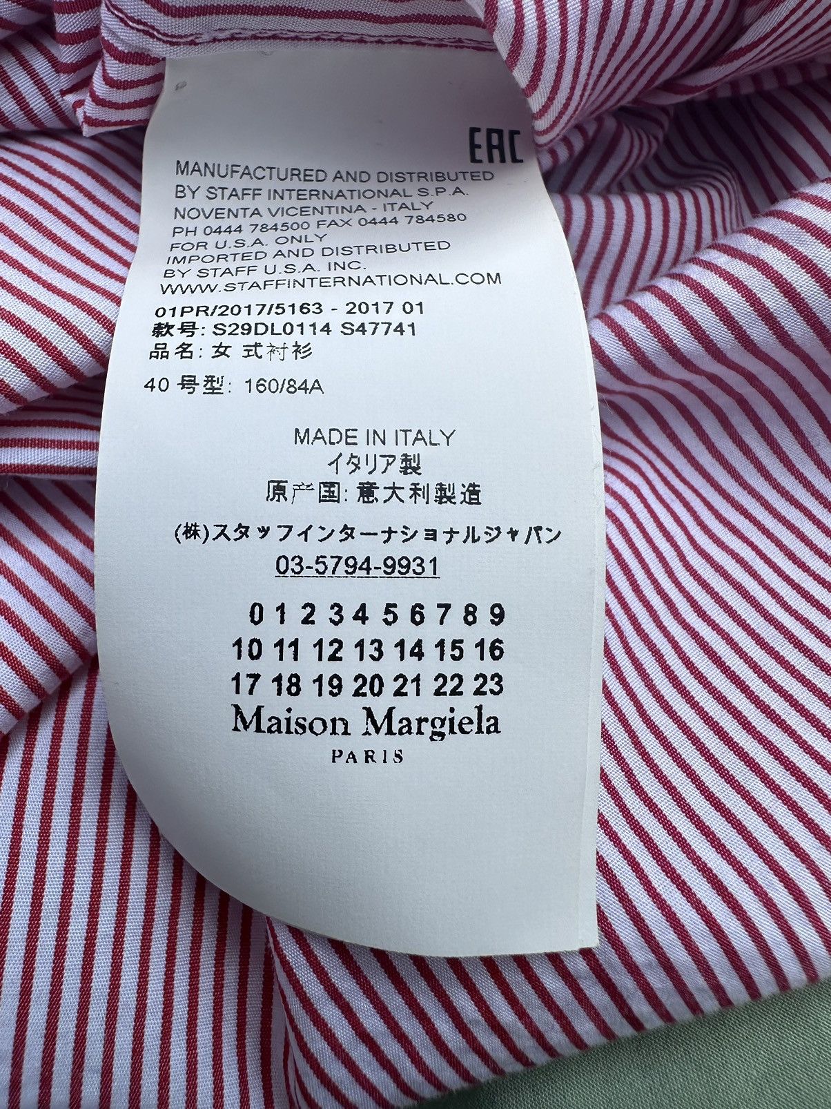 Maison Margiela Maison Margiela ss17 poem shirt sz40 Oversized small Size US XXS / EU 40 - 11 Thumbnail