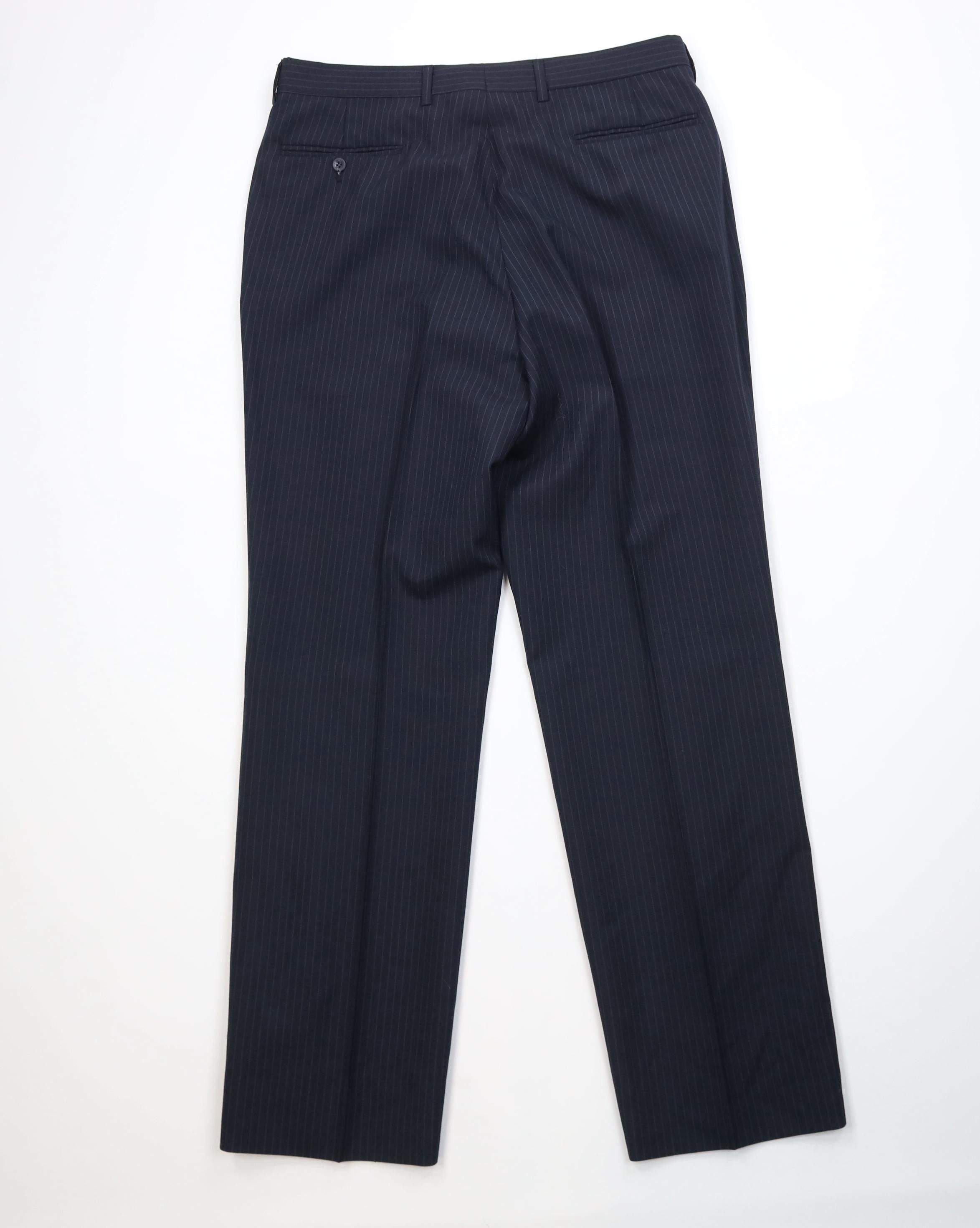 Vintage Vintage 70s Streetwear Knit Striped Wide Leg Chino Pants USA Size US 34 / EU 50 - 8 Thumbnail
