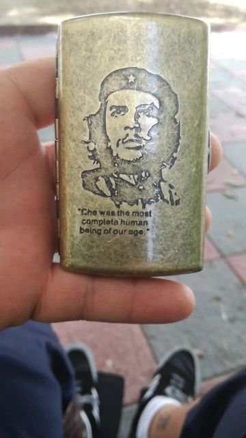Other Portable Vintage Metal Brass Cigarette Case Size ONE SIZE - 5 Thumbnail