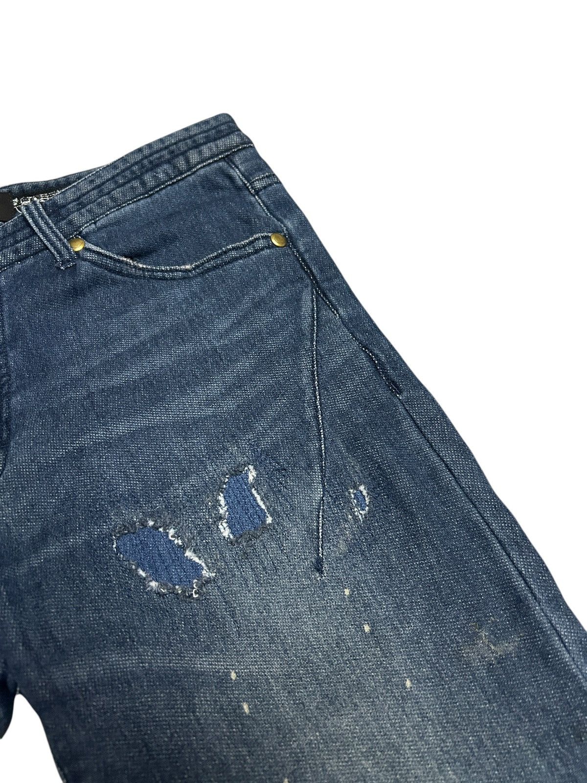 Number (N)ine Darted Terry Denim Size US 30 / EU 46 - 6 Thumbnail