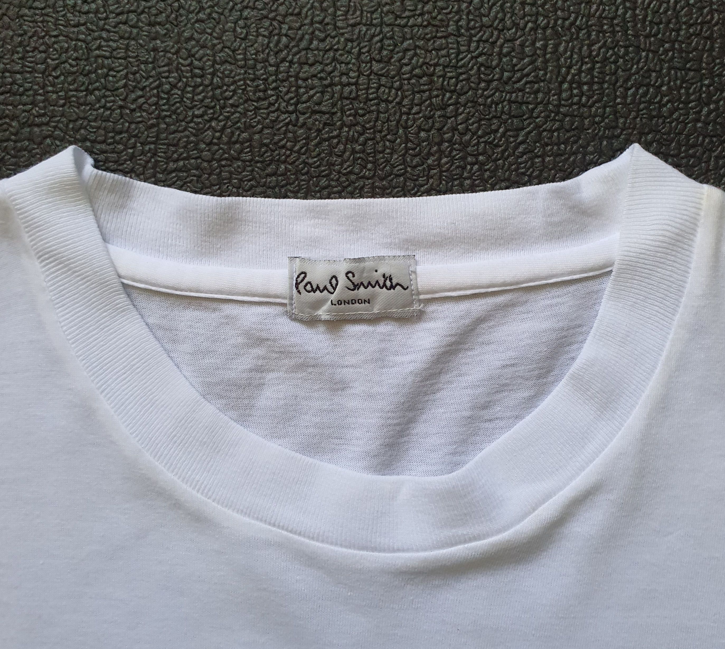 Paul Smith × Vintage 1989 Paul Smith Autumn/Winter Fashion Show France T shirt L Size US L / EU 52-54 / 3 - 6 Thumbnail