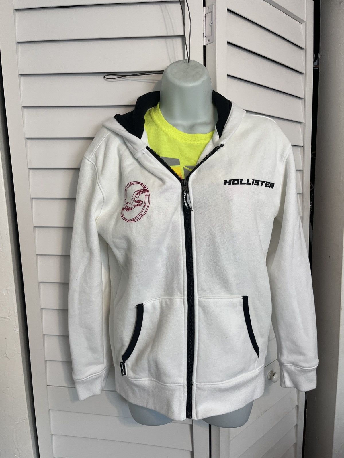 Hollister Ladies Hollister white hoodie. Xs. Great condition Size XS / US 0-2 / IT 36-38 - 3 Thumbnail
