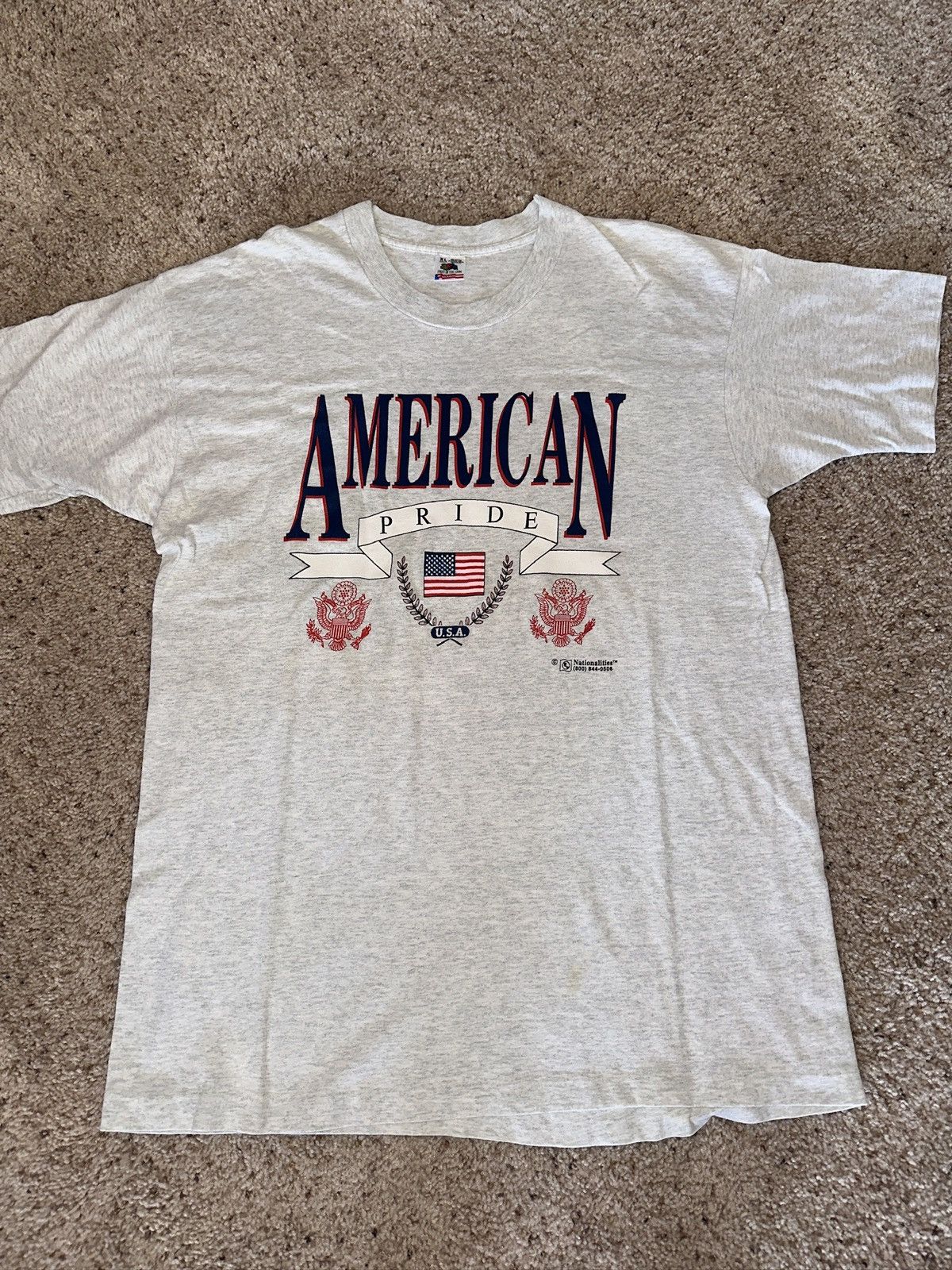 Fruit Of The Loom × Vintage Vintage American Pride Size US XL / EU 56 / 4 - 1 Thumbnail
