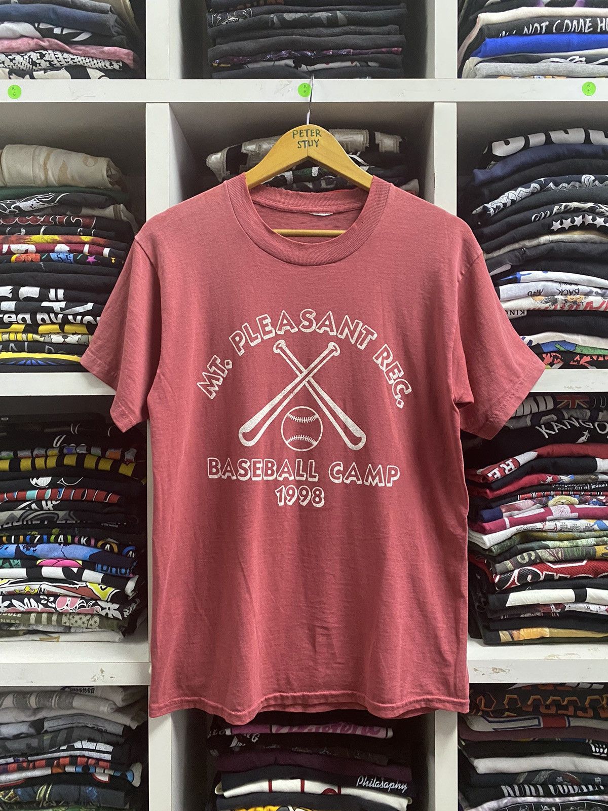 MLB × Vintage Vintage Mt. Pleasant Baseball Tee Size US M / EU 48-50 / 2 - 2 Thumbnail