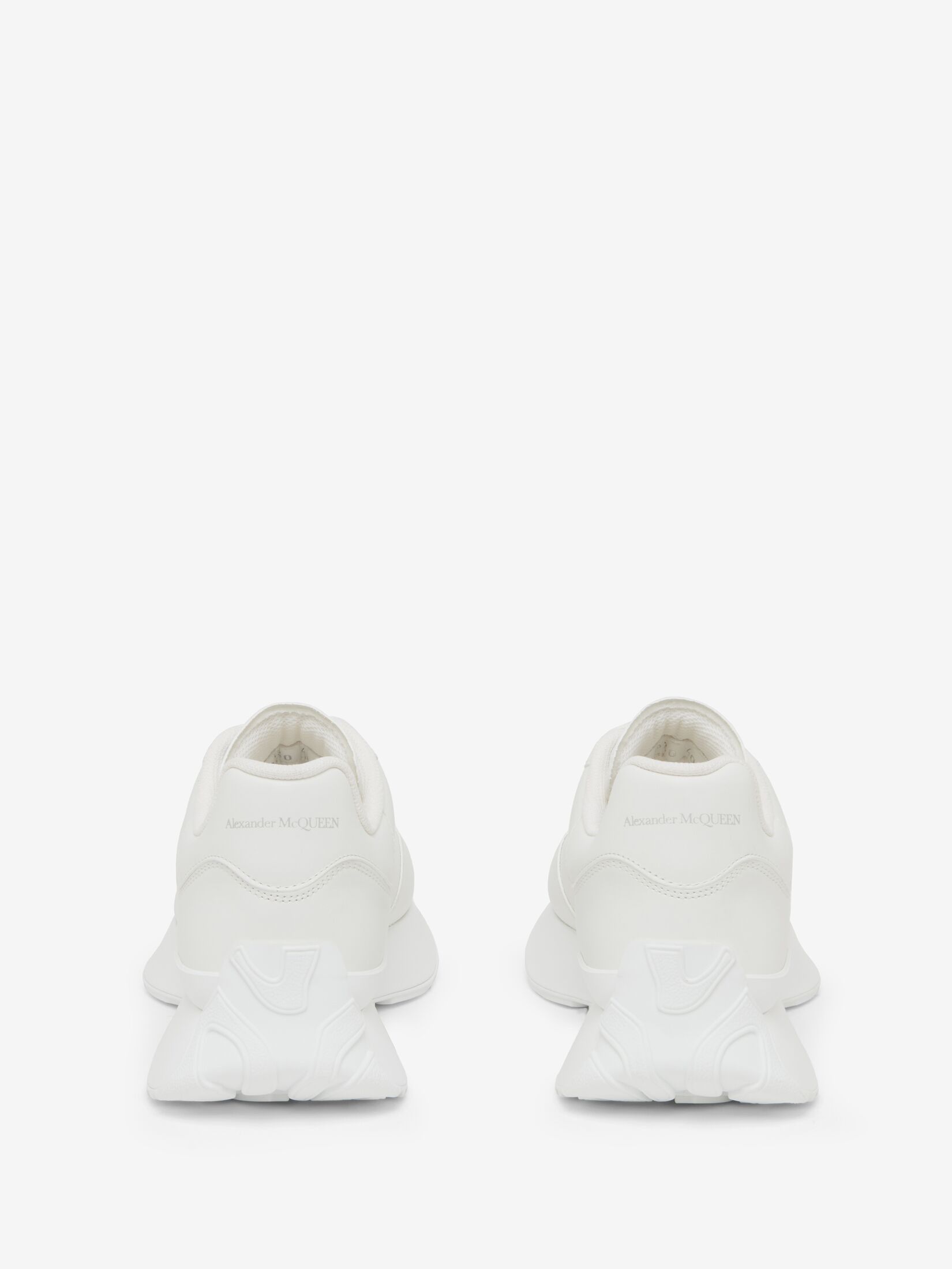 Alexander McQueen o1w1db10925 Sprint Runner in White Size US 8.5 / IT 38.5 - 4 Thumbnail