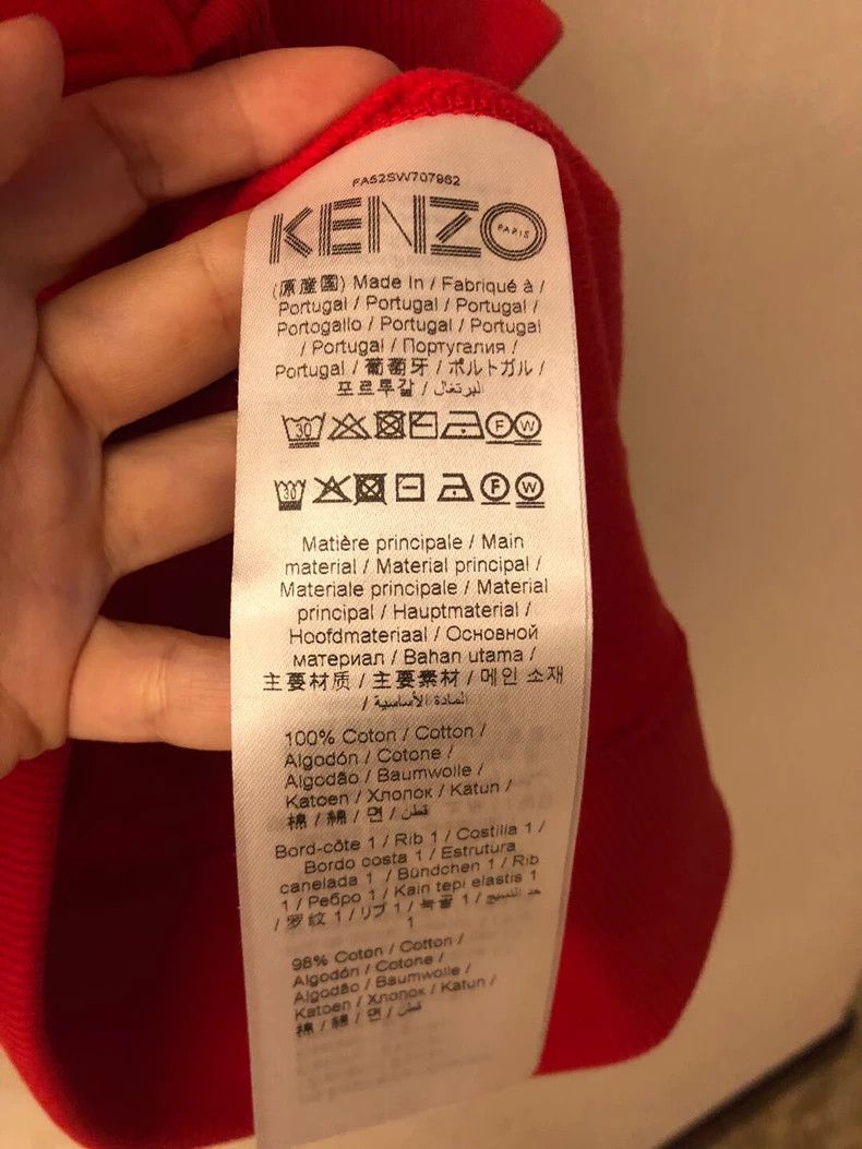 Kenzo KENZO Lettered hoodie Size M / US 6-8 / IT 42-44 - 6 Thumbnail