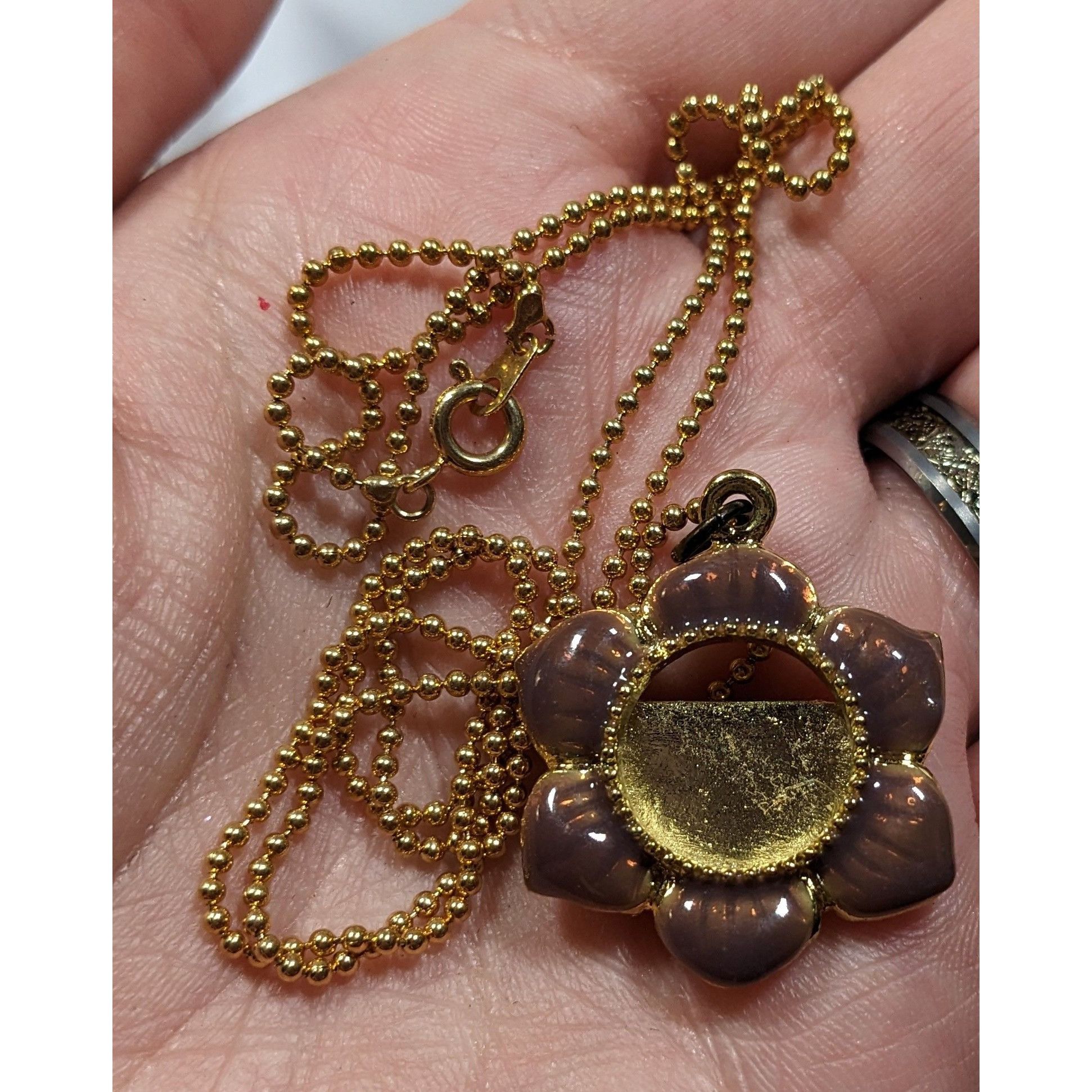 Other Cottagecore Floral Picture Frame Pendant Necklace Size ONE SIZE - 5 Thumbnail