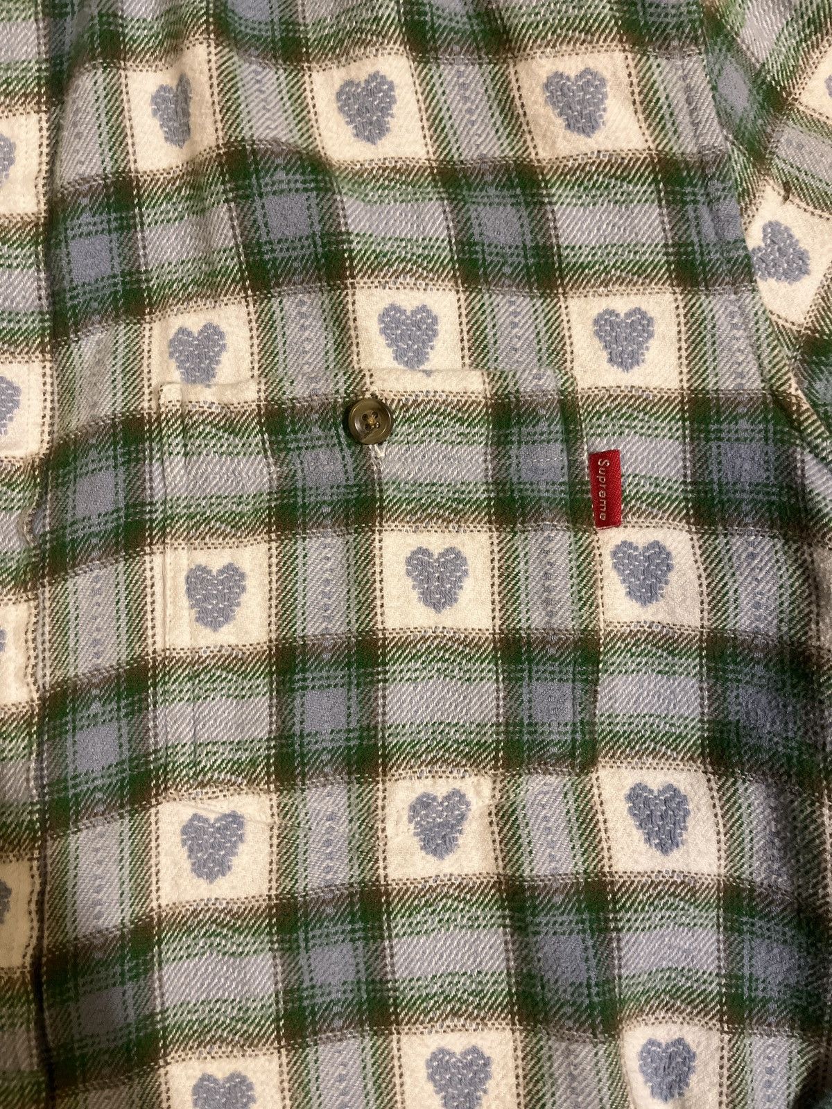 Supreme Supreme hearts plaid flannel Size US S / EU 44-46 / 1 - 4 Thumbnail