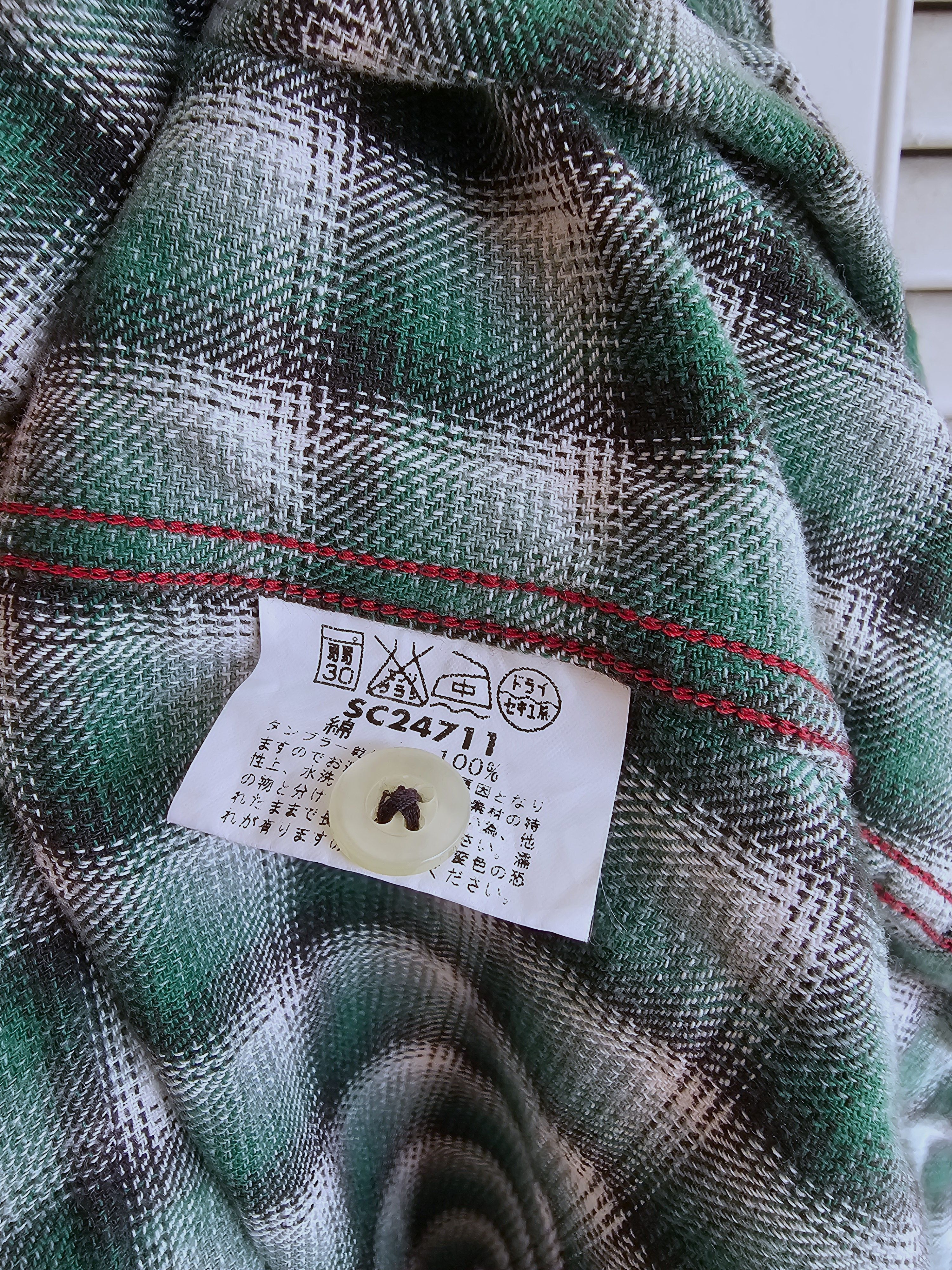 Sugar Cane Sugar Cane Heavyweight Flannel Green Size US S / EU 44-46 / 1 - 5 Thumbnail