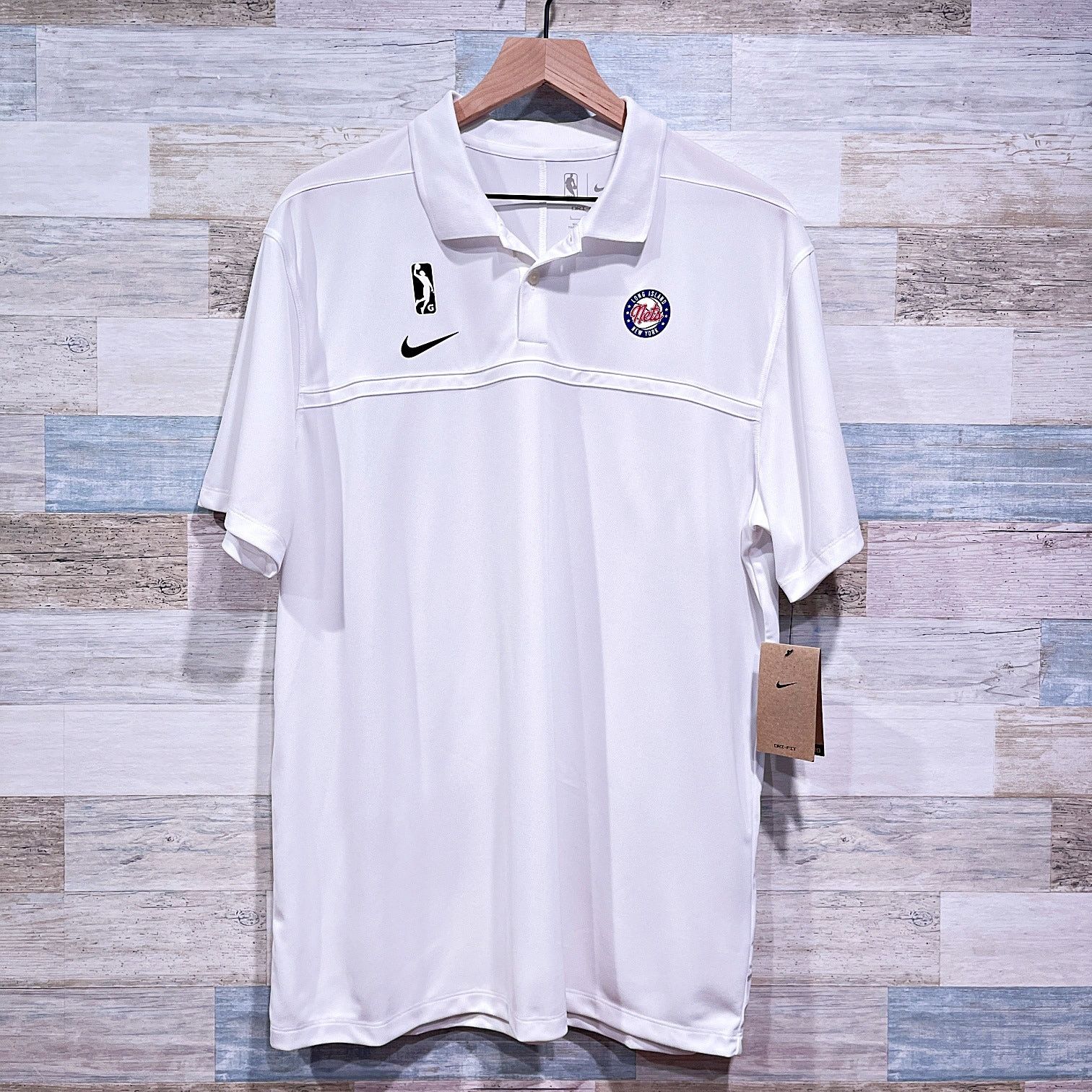 NBA × Nike Long Island NY Nets NBA G League Nike Golf Polo Shirt Mens L Size US L / EU 52-54 / 3 - 1 Thumbnail