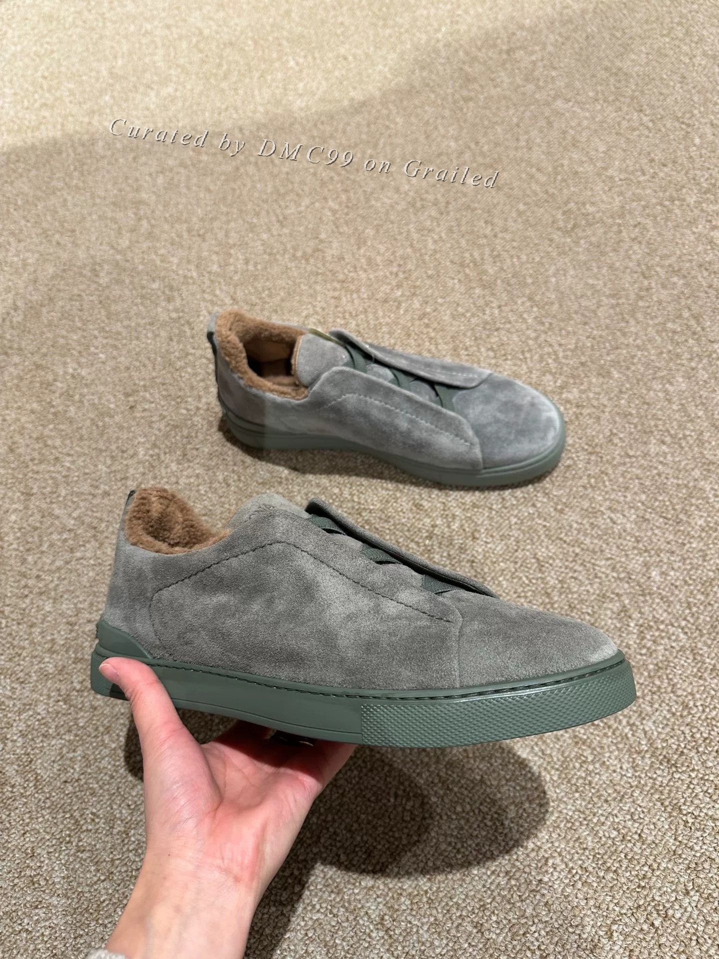 Ermenegildo Zegna Zegna Triple Stitch Mens Sneakers Size US 9 / EU 42 - 5 Thumbnail