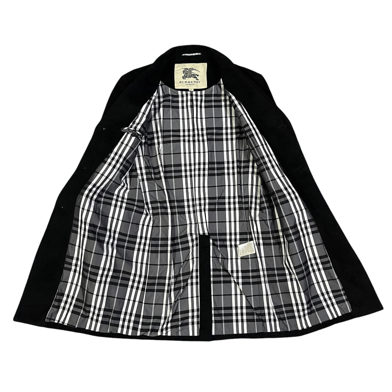 Burberry Burberry London Nova Check Cahsmere Wool Overcoat Size US M / EU 48-50 / 2 - 8 Thumbnail