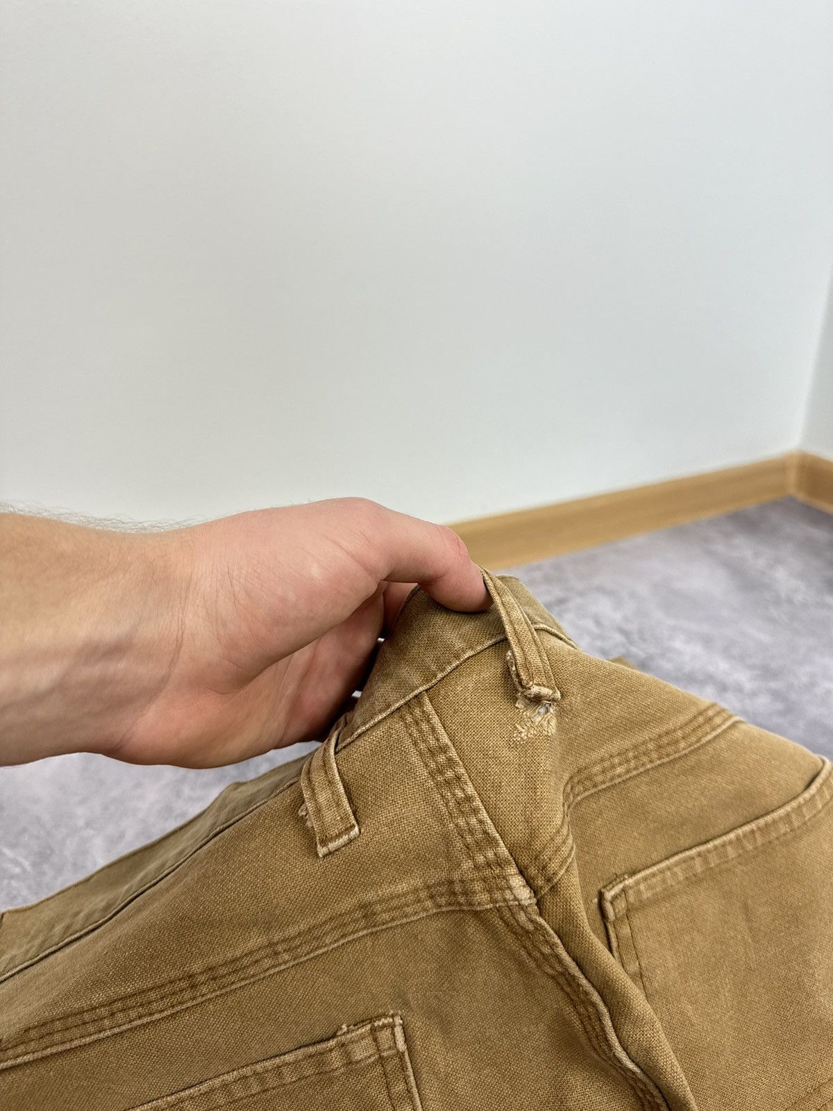 Dickies Vintage Dickies Cargo Carpenter USA Baggy Opium Work Pants Size US 36 / EU 52 - 7 Thumbnail