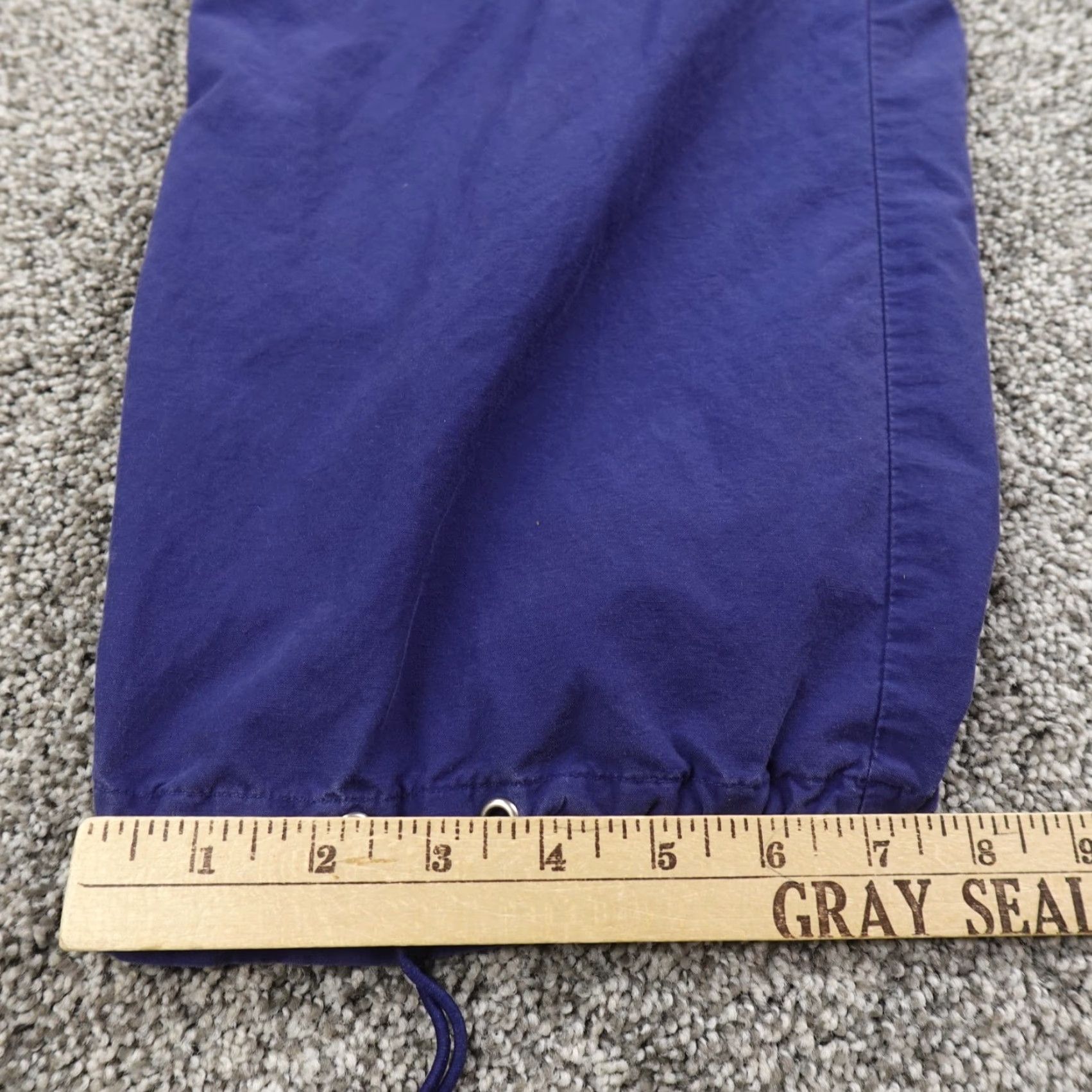 Ralph Lauren VTG Ralph Lauren Pants Mens M Blue Track Drawstring Jogger Sweatpants Preppy 90s Size US 31 - 2 Thumbnail