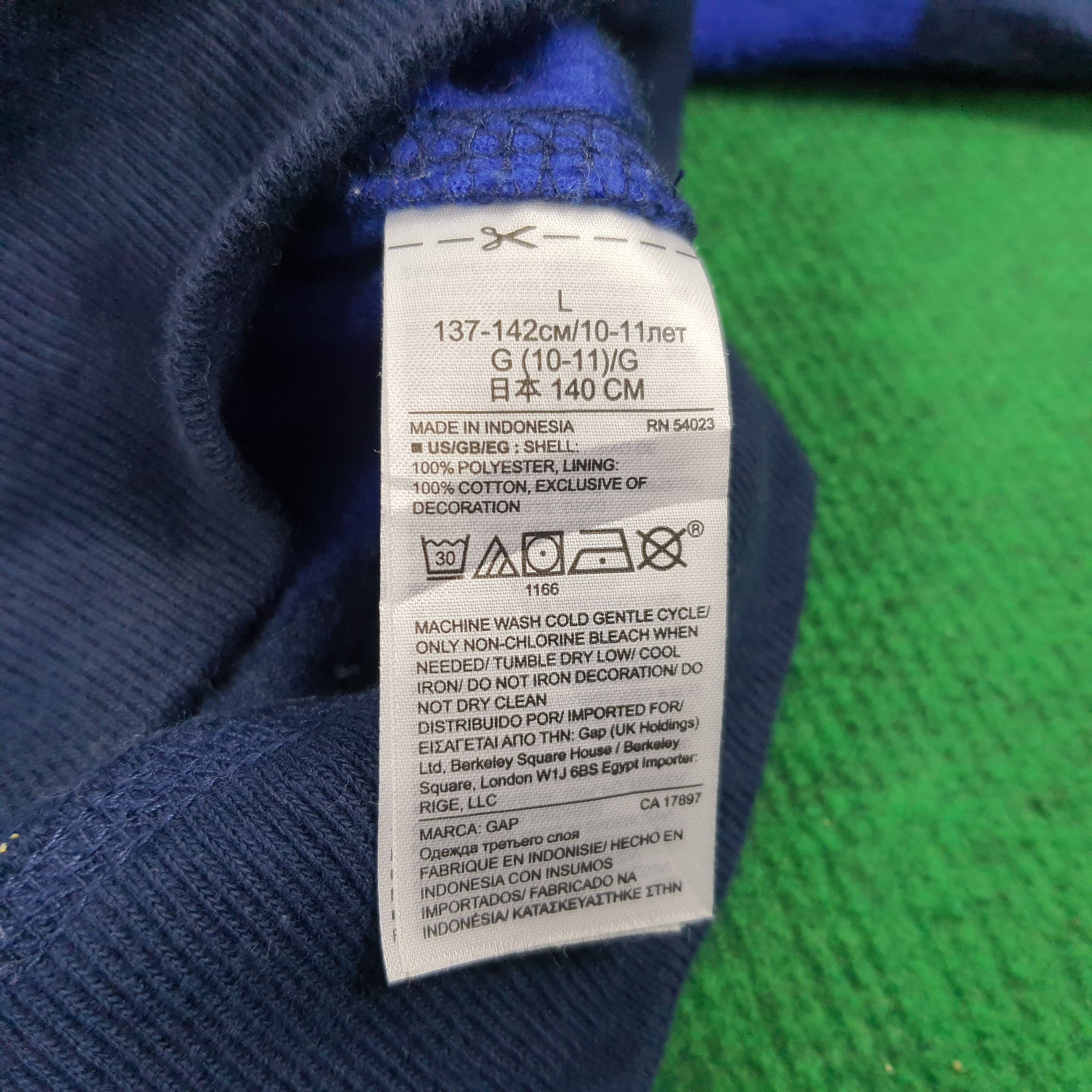 Gap × Vintage Vintage GAP KIDS Striped Hoodies Size US XS / EU 42 / 0 - 5 Thumbnail