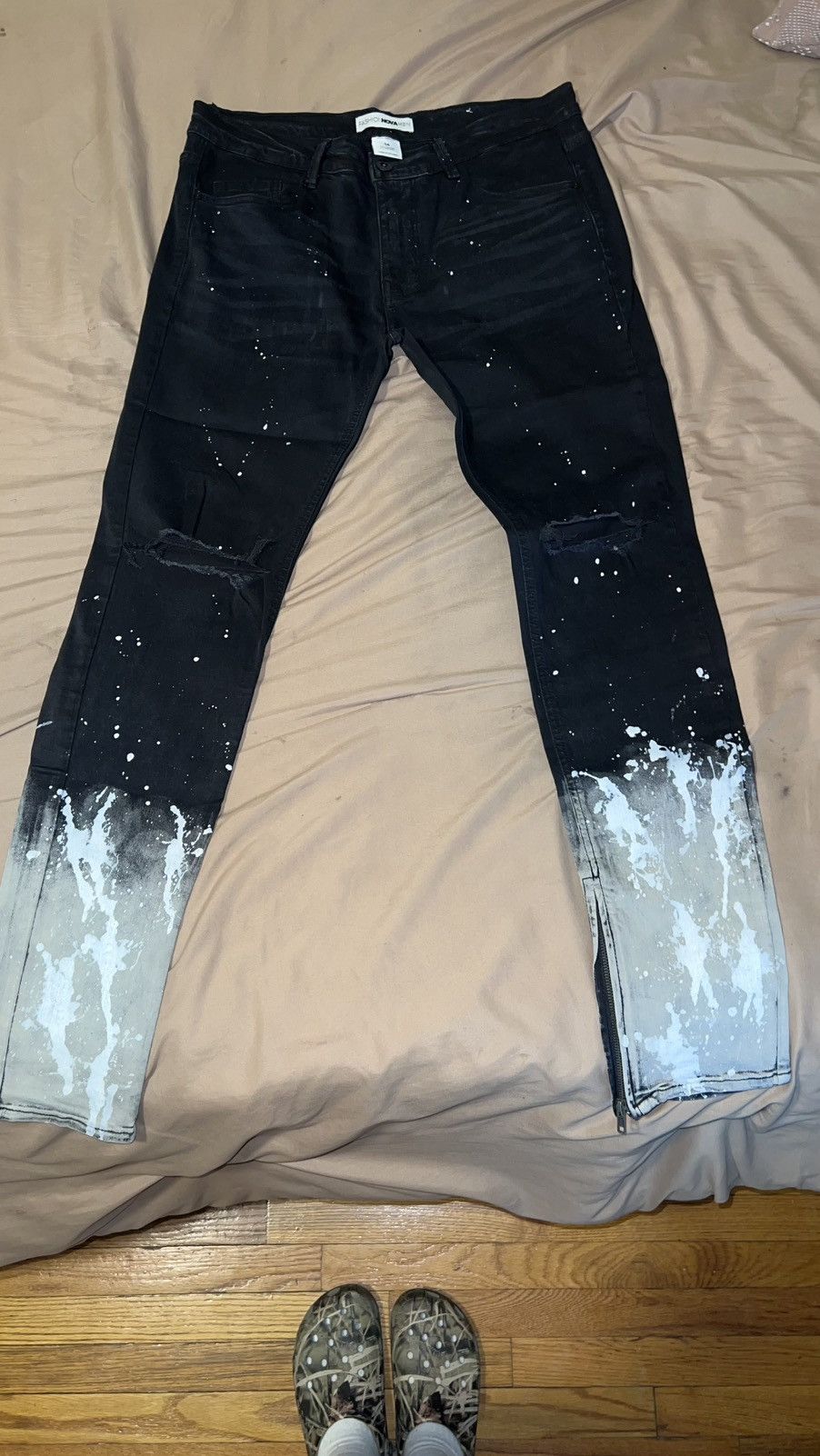 Fashion Nova Fashion Nova Impression Skinny Jeans Size US 34 / EU 50 - 1 Thumbnail