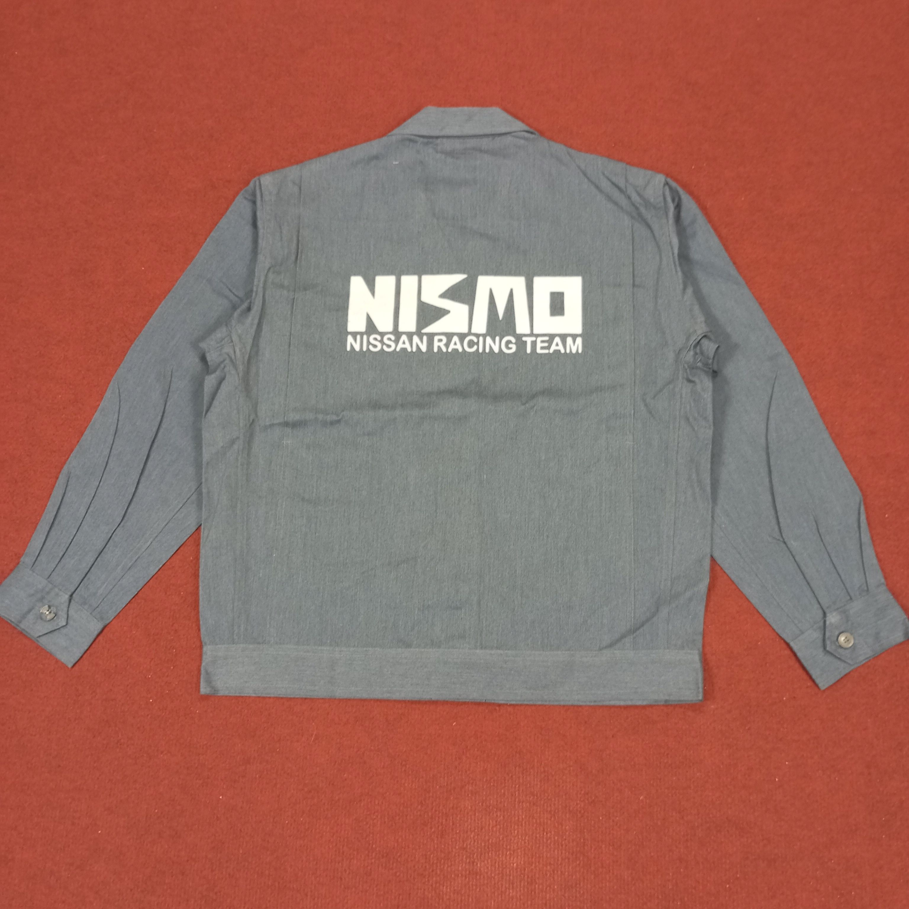 Japanese Brand × Vintage Nismo Nissan Racing Team Motorsports Crew Custom Jacket Size US M / EU 48-50 / 2 - 1 Thumbnail