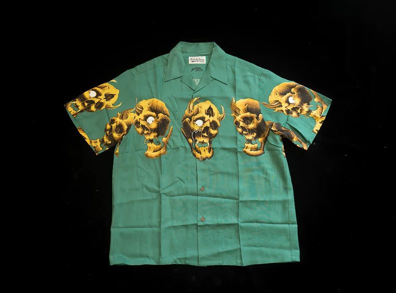 Wacko Maria Wacko maria 56 Tattoo Shirt 21aw Short Sleeve Shirt Size US L / EU 52-54 / 3 - 1 Thumbnail