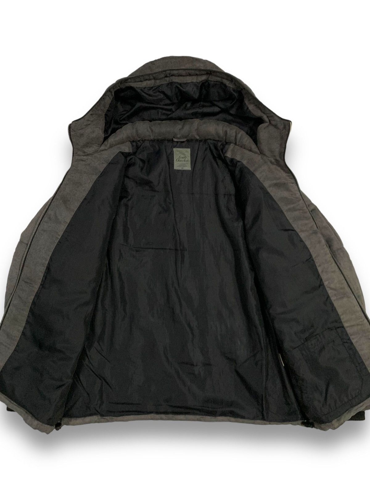 Japanese Brand Louis Chavlon Hooded Padded Down Jacket like Moncler Size US L / EU 52-54 / 3 - 3 Thumbnail