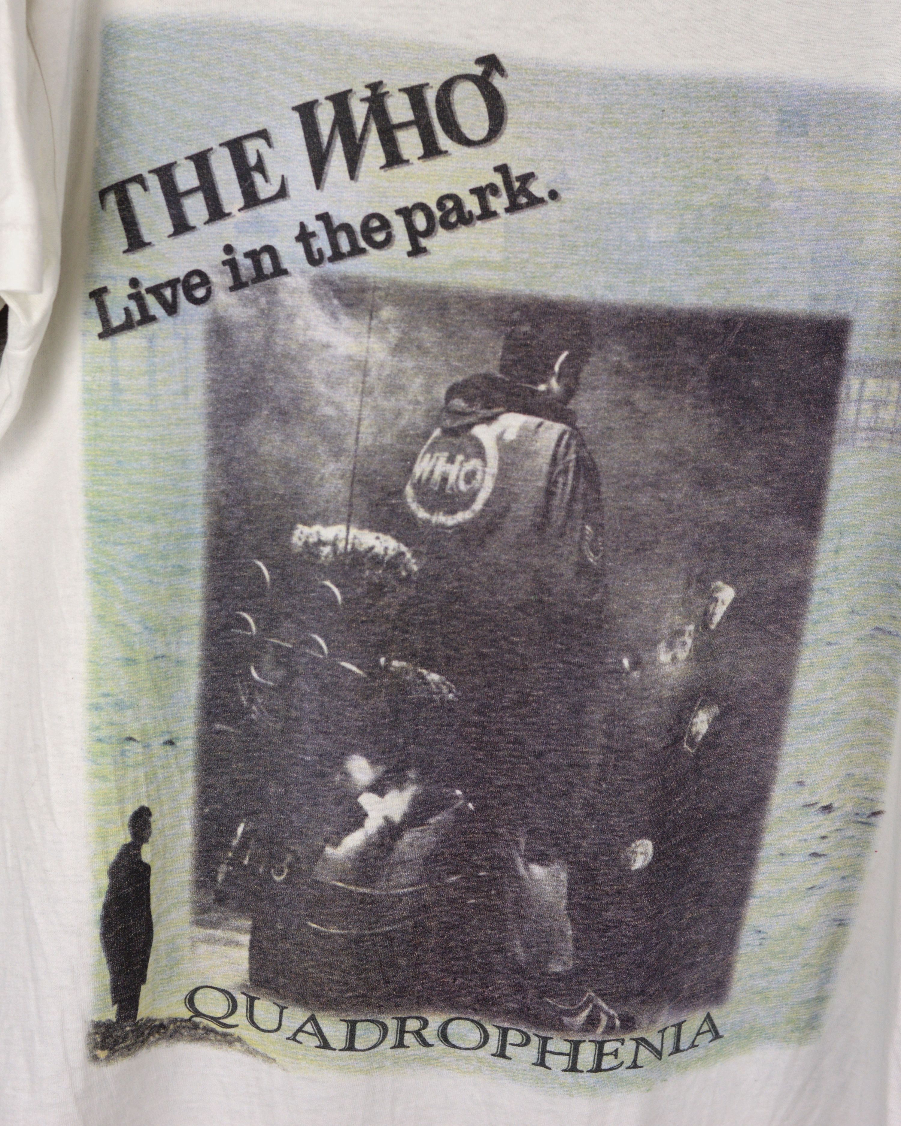 Vintage Vintage The Who Eric Clapton, Bob Dylan 1996 t shirt Size US XL / EU 56 / 4 - 3 Thumbnail