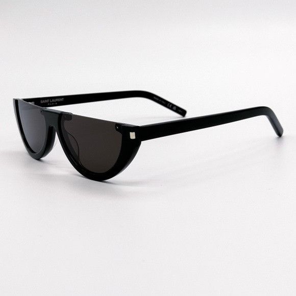 Saint Laurent Paris NEW SAINT LAURENT SL563 001 CAT EYE BLACK WOMEN SL 563 SUNGL Size ONE SIZE - 8 Thumbnail