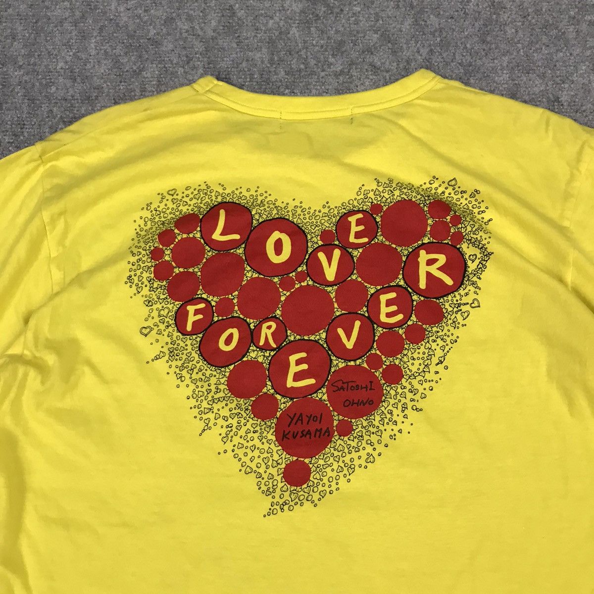 Japanese Brand × Satoshi Nakamoto × Yayoi Kusama YAYOI KUSAMA X SATOSHL OHNO FLOWER DESIGN TSHIRT Size US M / EU 48-50 / 2 - 4 Thumbnail