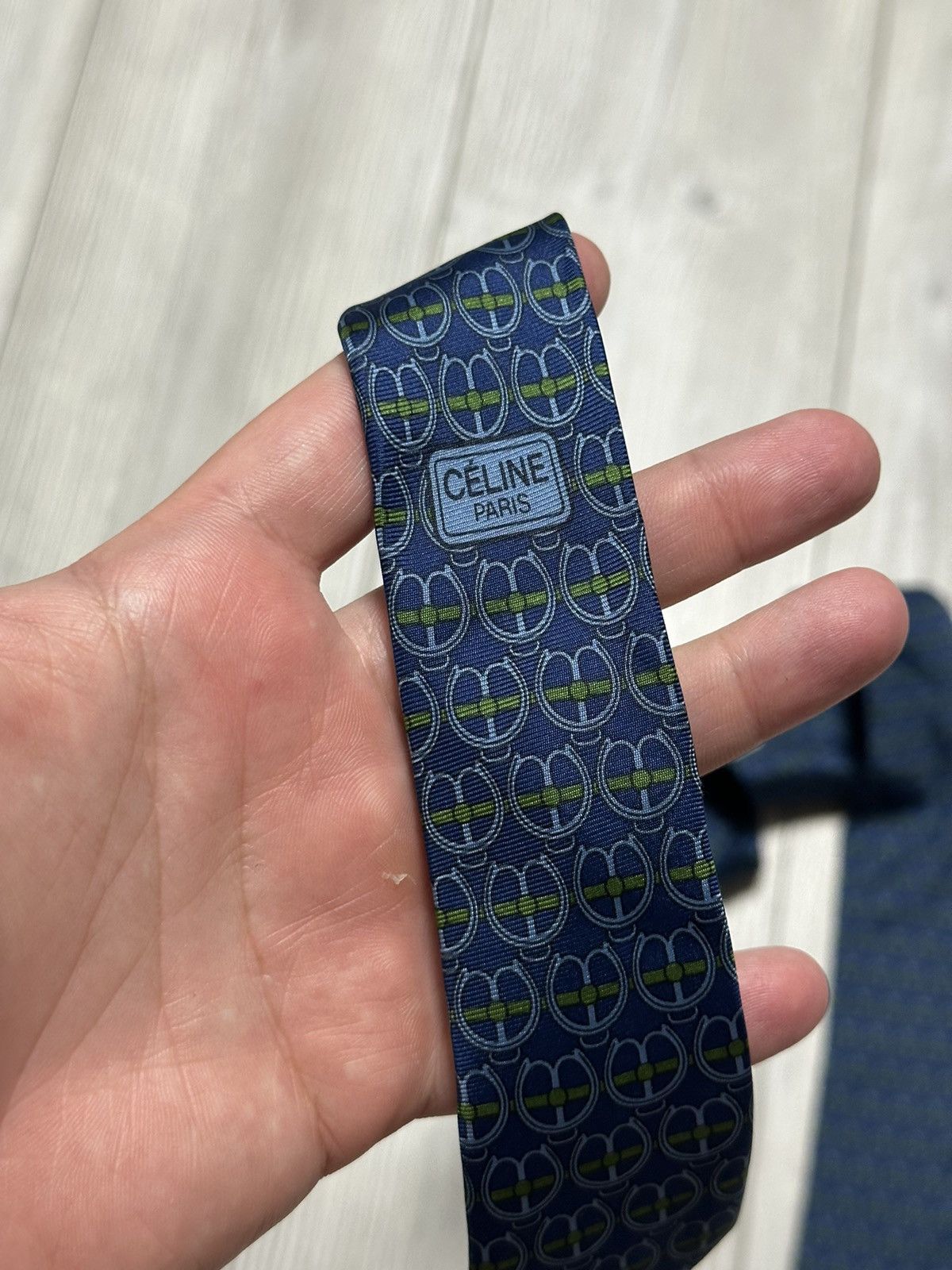 Celine Celine Tie Nice Design Fullprint Art Size ONE SIZE - 4 Thumbnail