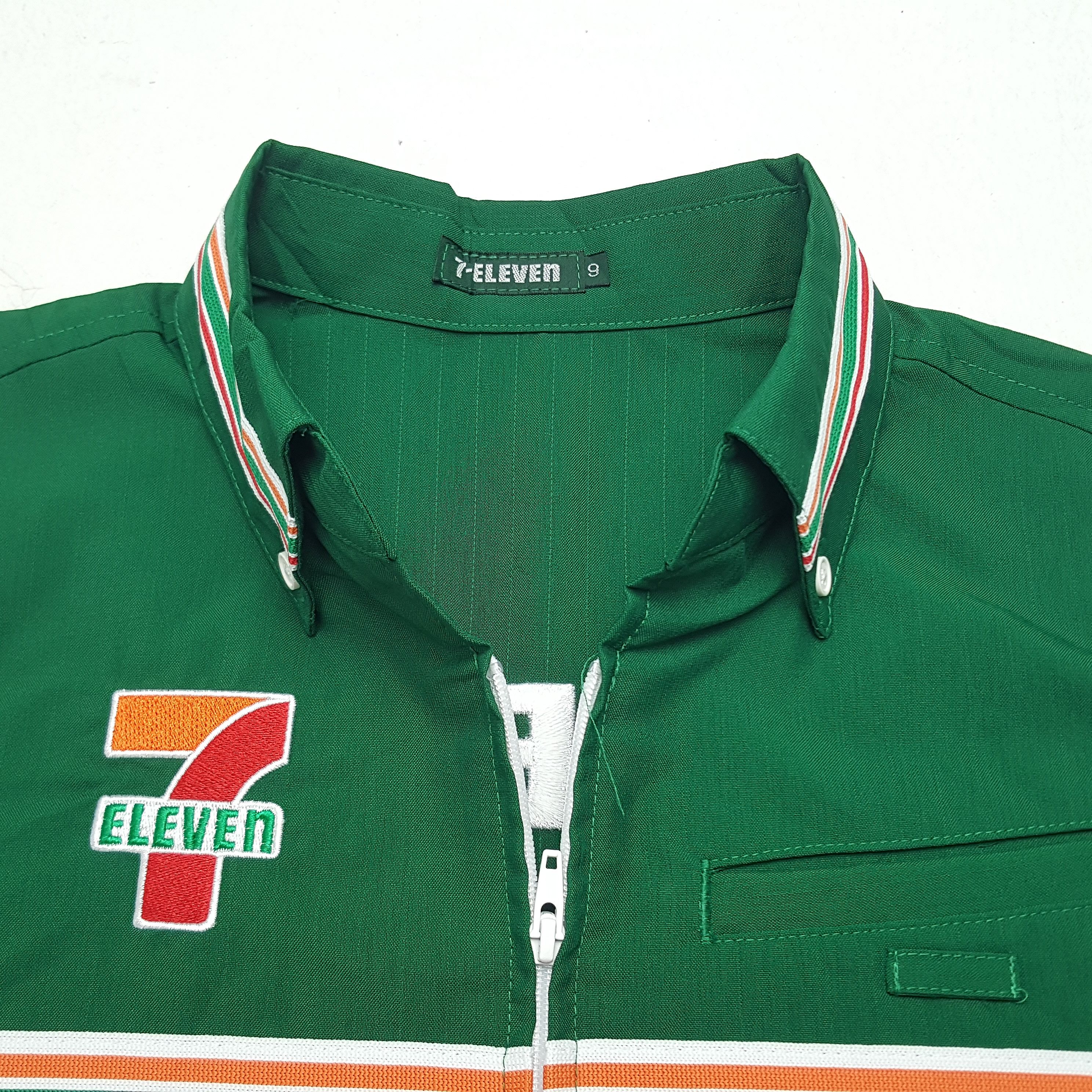 Japanese Brand × Vintage Vintage 7 Eleven Embroidery Logo Worker Uniform Jacket Size US XS / EU 42 / 0 - 5 Thumbnail